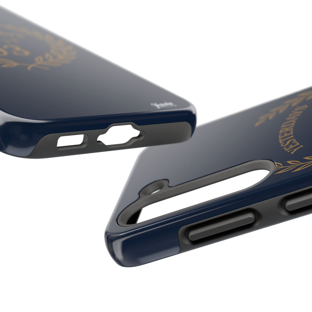 Yesterdays Outfit 93 Phone Case | Laurel Wreath Navy Protective Case