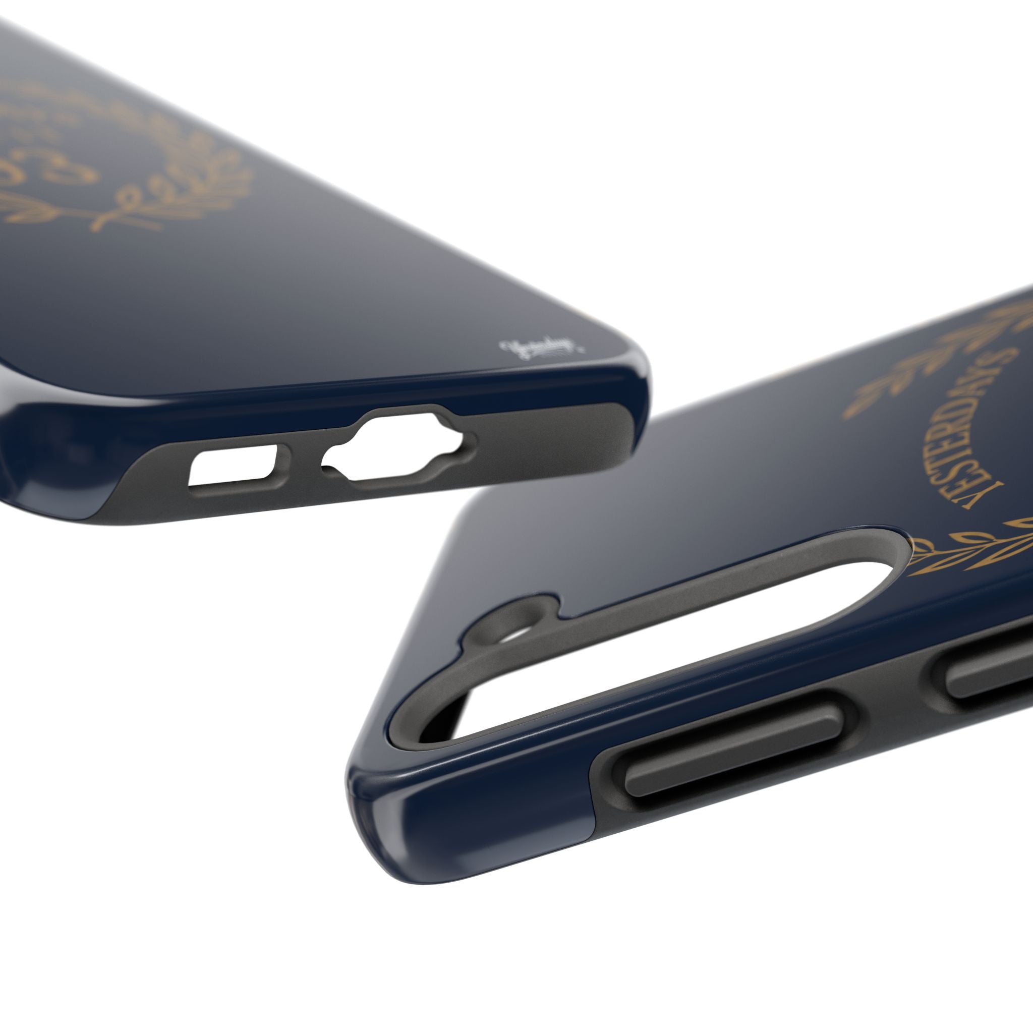 Yesterdays Outfit 93 Phone Case | Laurel Wreath Navy Protective Case