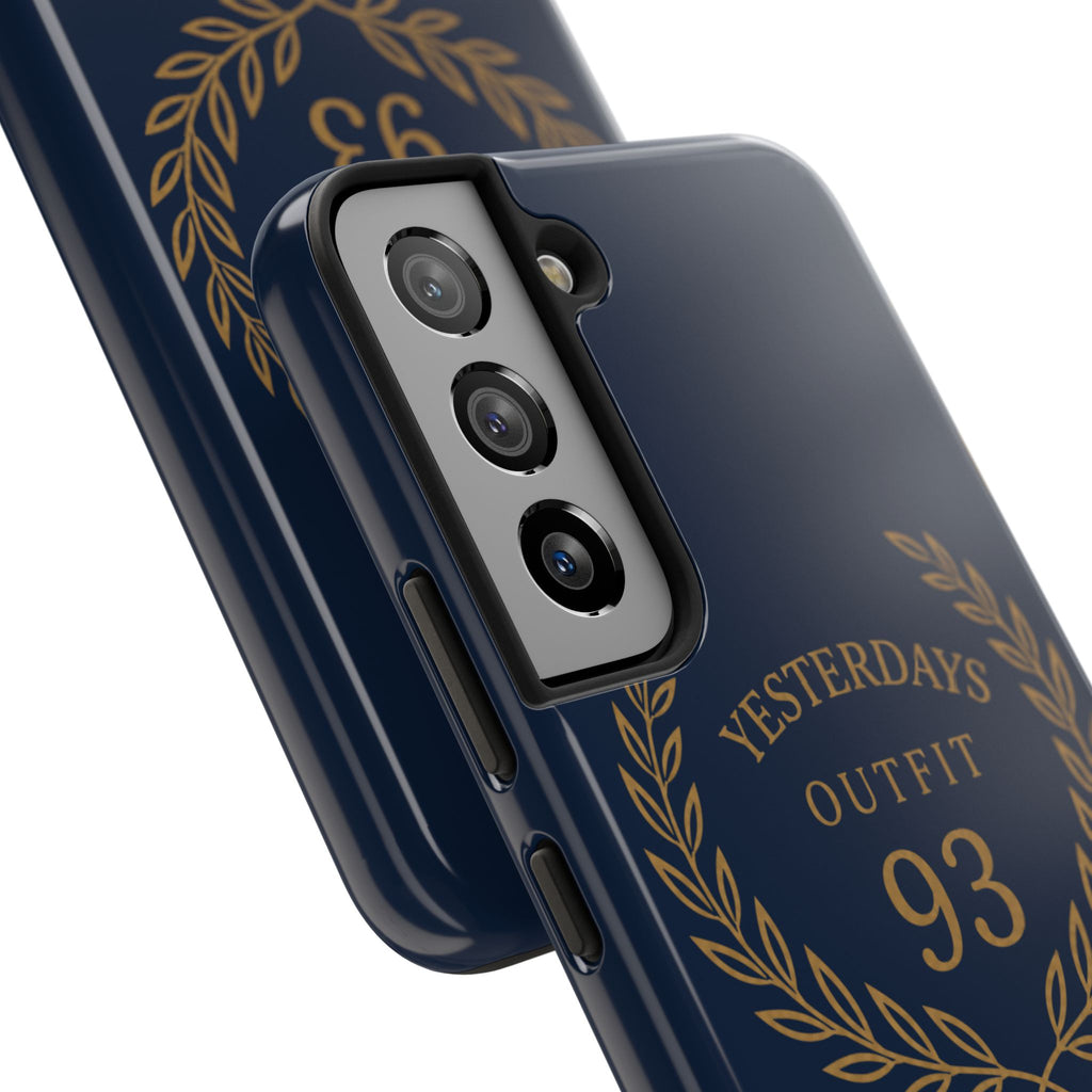 Yesterdays Outfit 93 Phone Case | Laurel Wreath Navy Protective Case