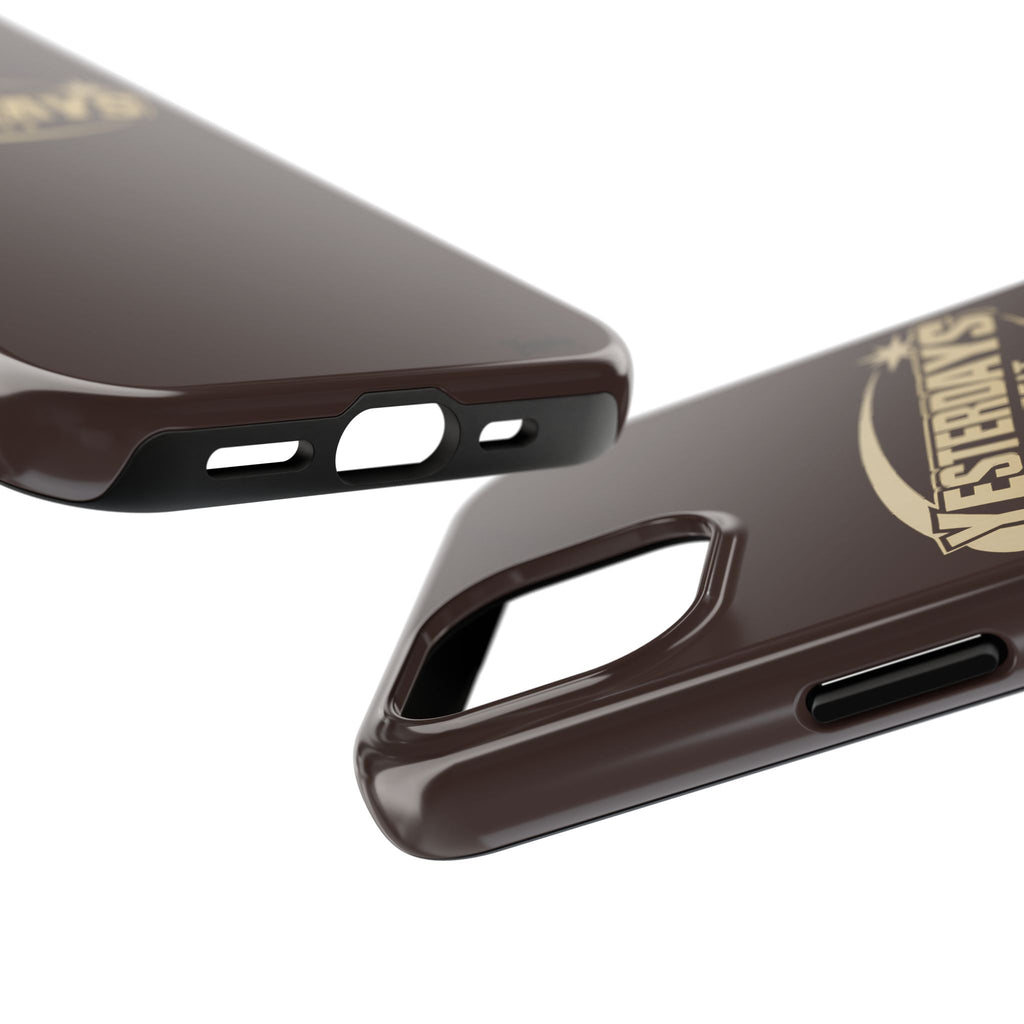 Yesterdays Outfit logo Tough Phone Case | Retro Badge Phone Case