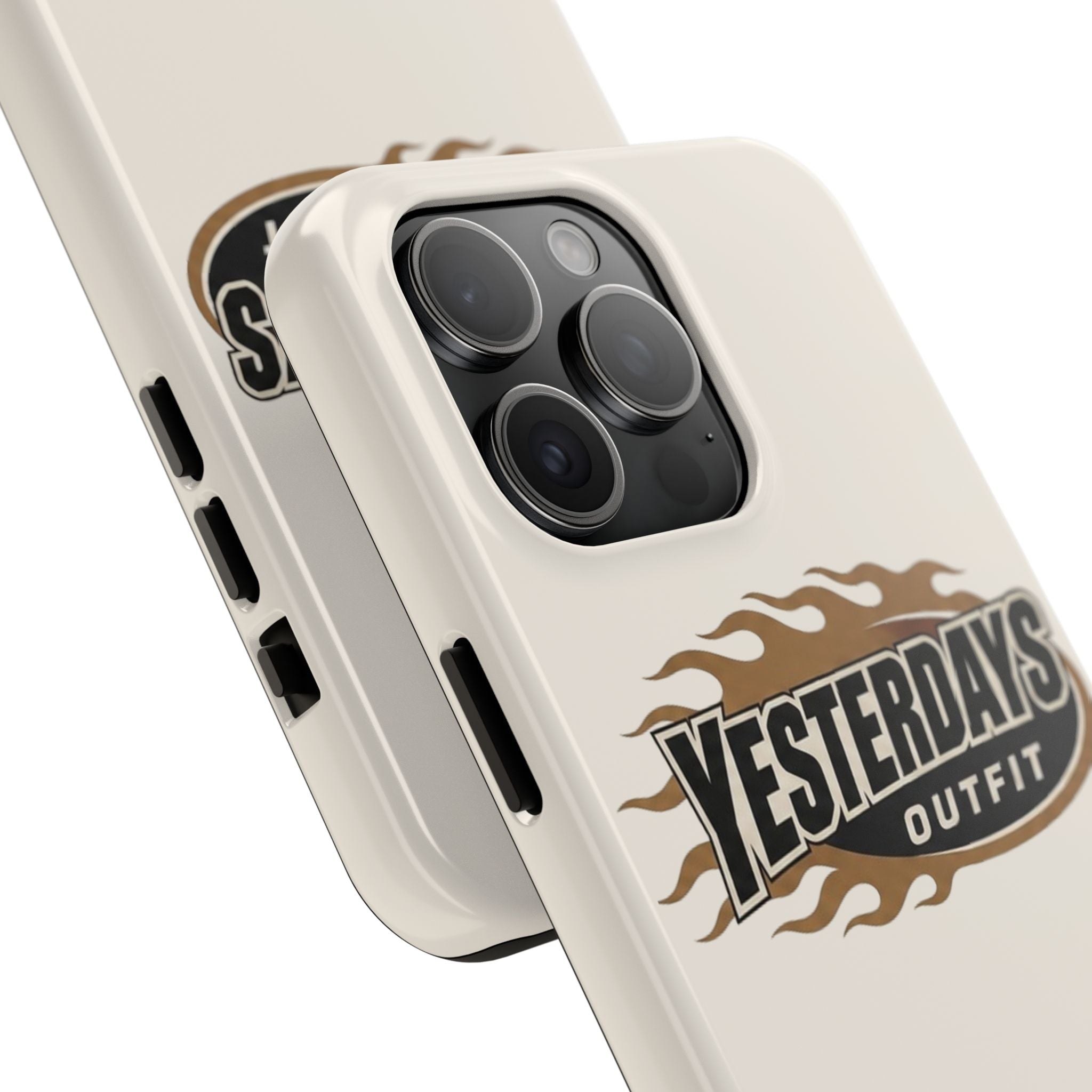 Yesterdays Outfit Flame Logo Phone Case | Tough Phone Case