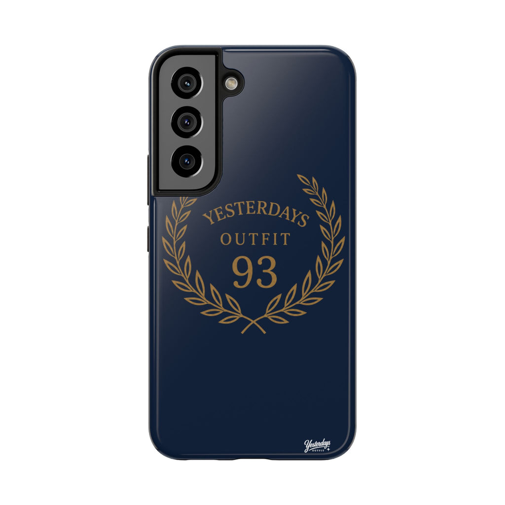 Yesterdays Outfit 93 Phone Case | Laurel Wreath Navy Protective Case