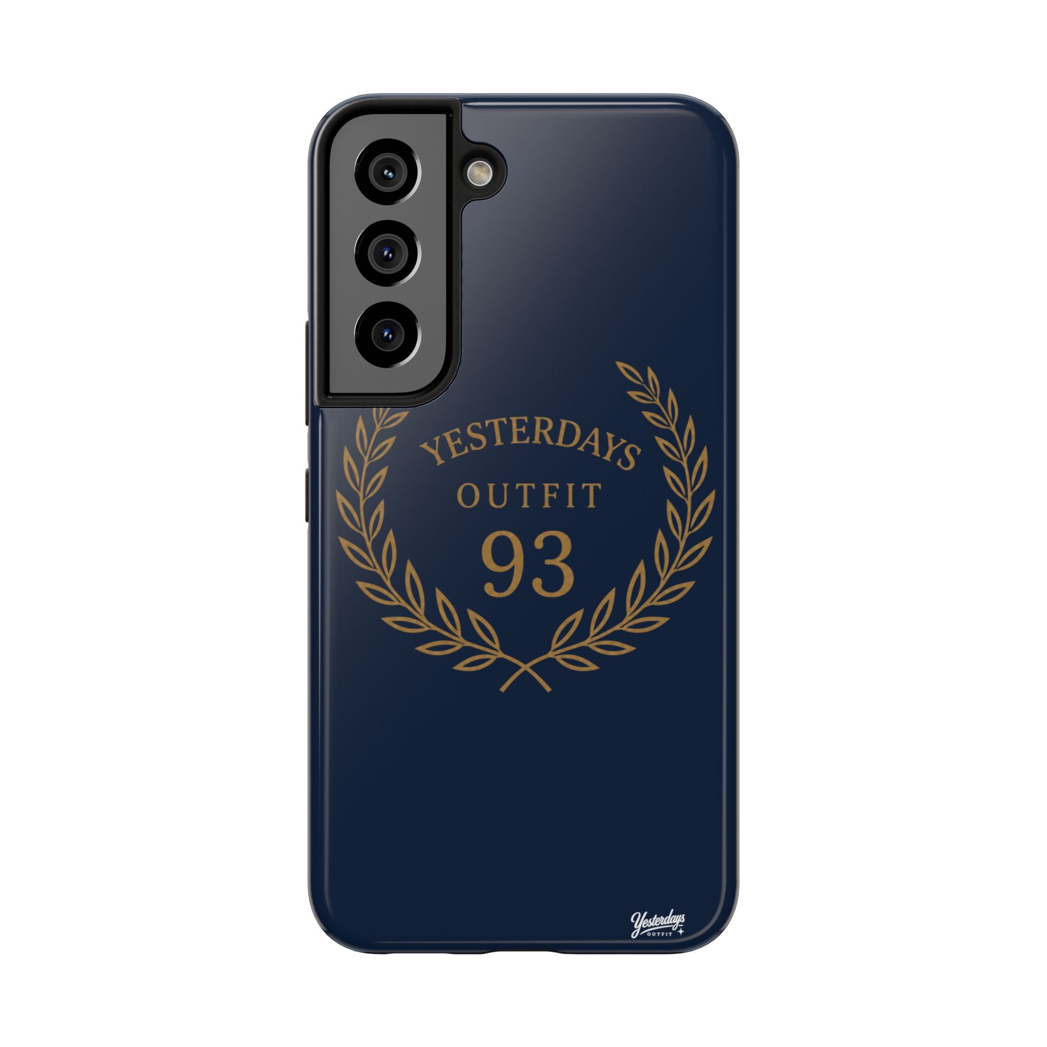 Yesterdays Outfit 93 Phone Case | Laurel Wreath Navy Protective Case