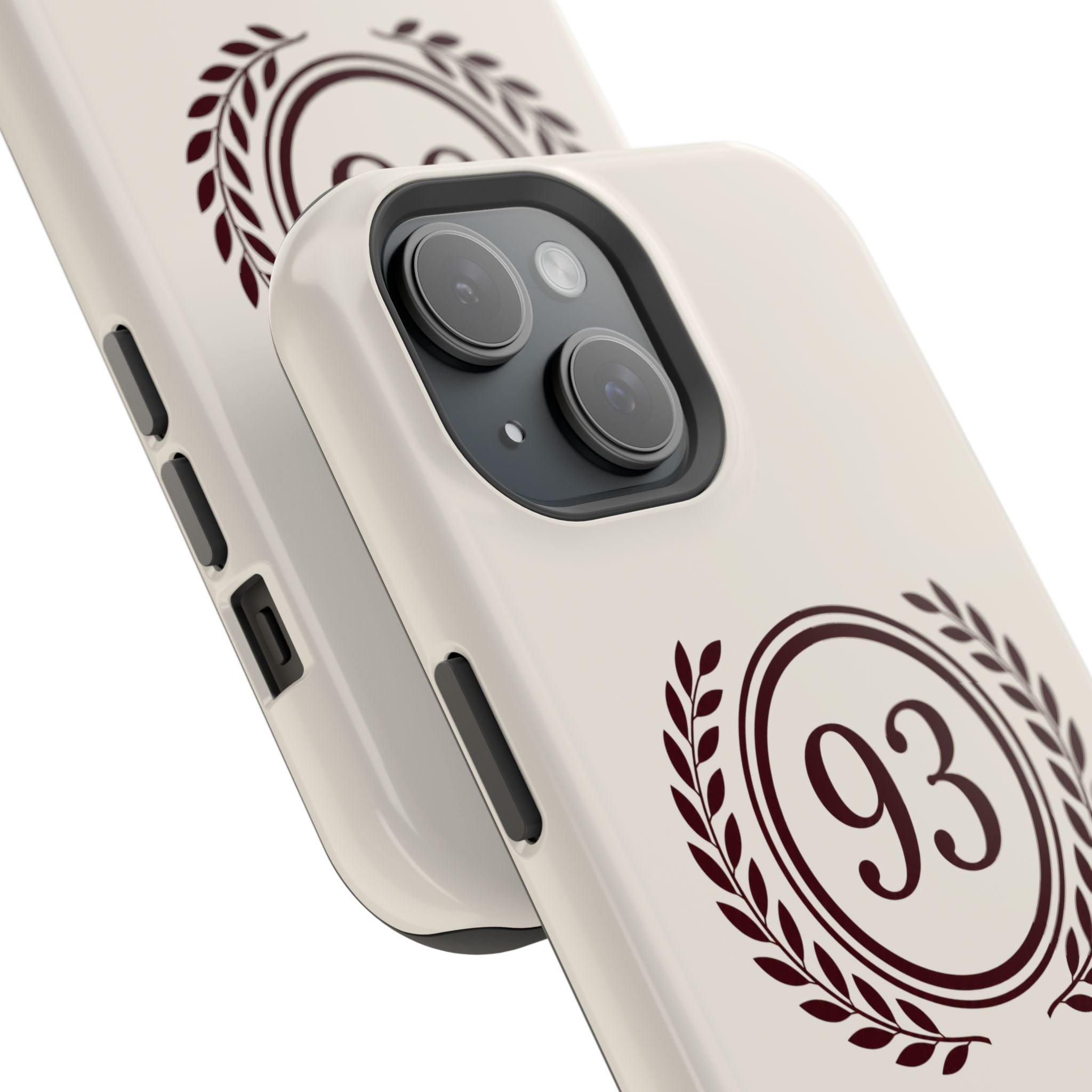 Laurel Wreath 93 Circle Phone Case | Magnetic Impact-Resistant Case