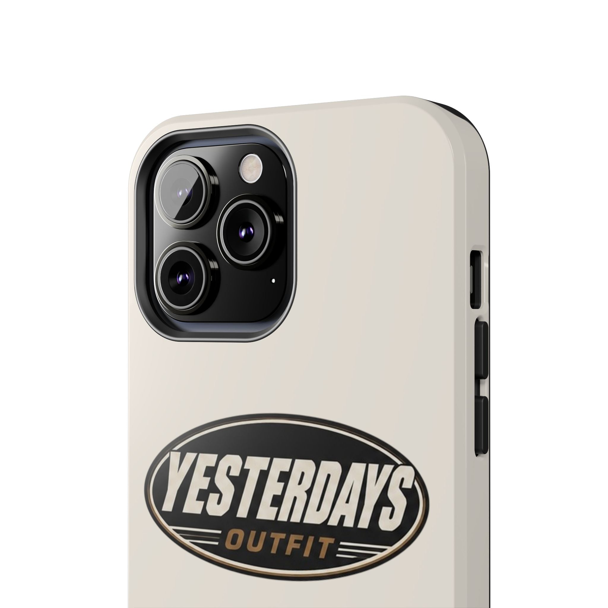 Yesterdays Outfit phone case | Tough Phone Cases, retro oval logo