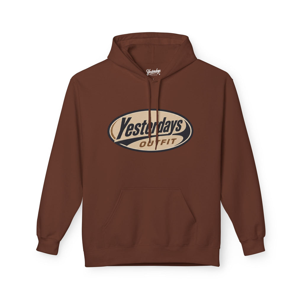 Yesterday's Outfit Hoodie — Vintage Oval Logo Pullover