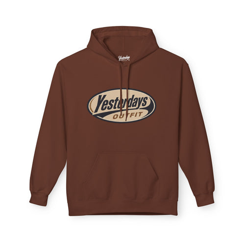 Yesterday's Outfit Hoodie — Vintage Oval Logo Pullover