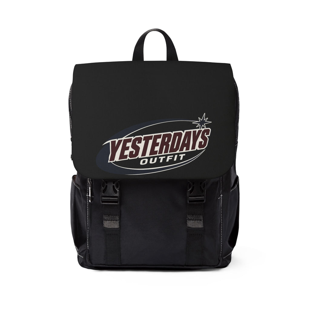 Yesterdays Outfit logo Backpack | Casual Shoulder Backpack