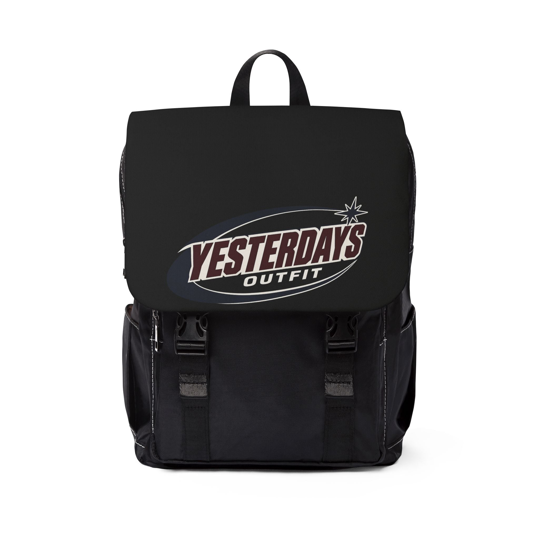 Yesterdays Outfit logo Backpack | Casual Shoulder Backpack