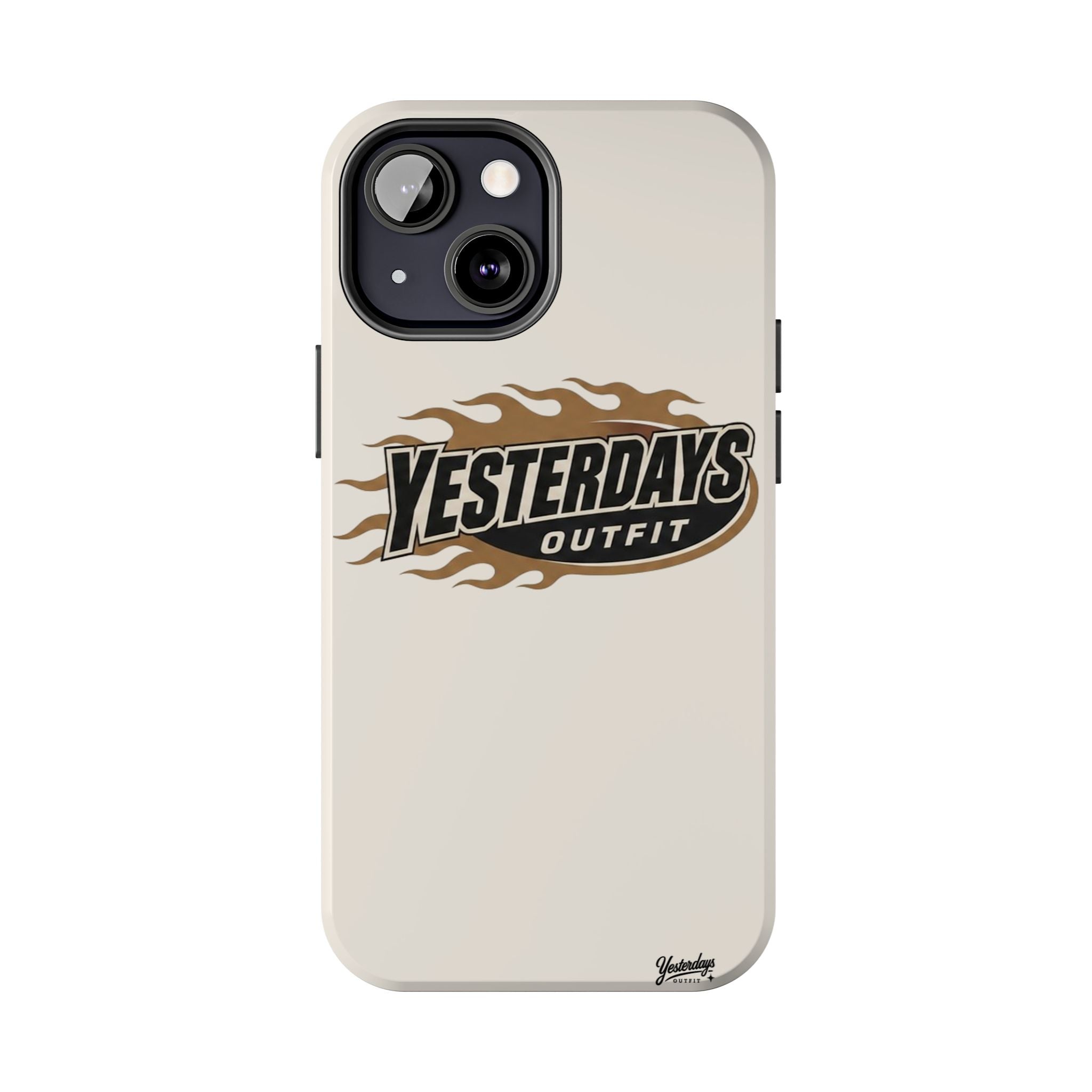 Yesterdays Outfit Flame Logo Phone Case | Tough Phone Case