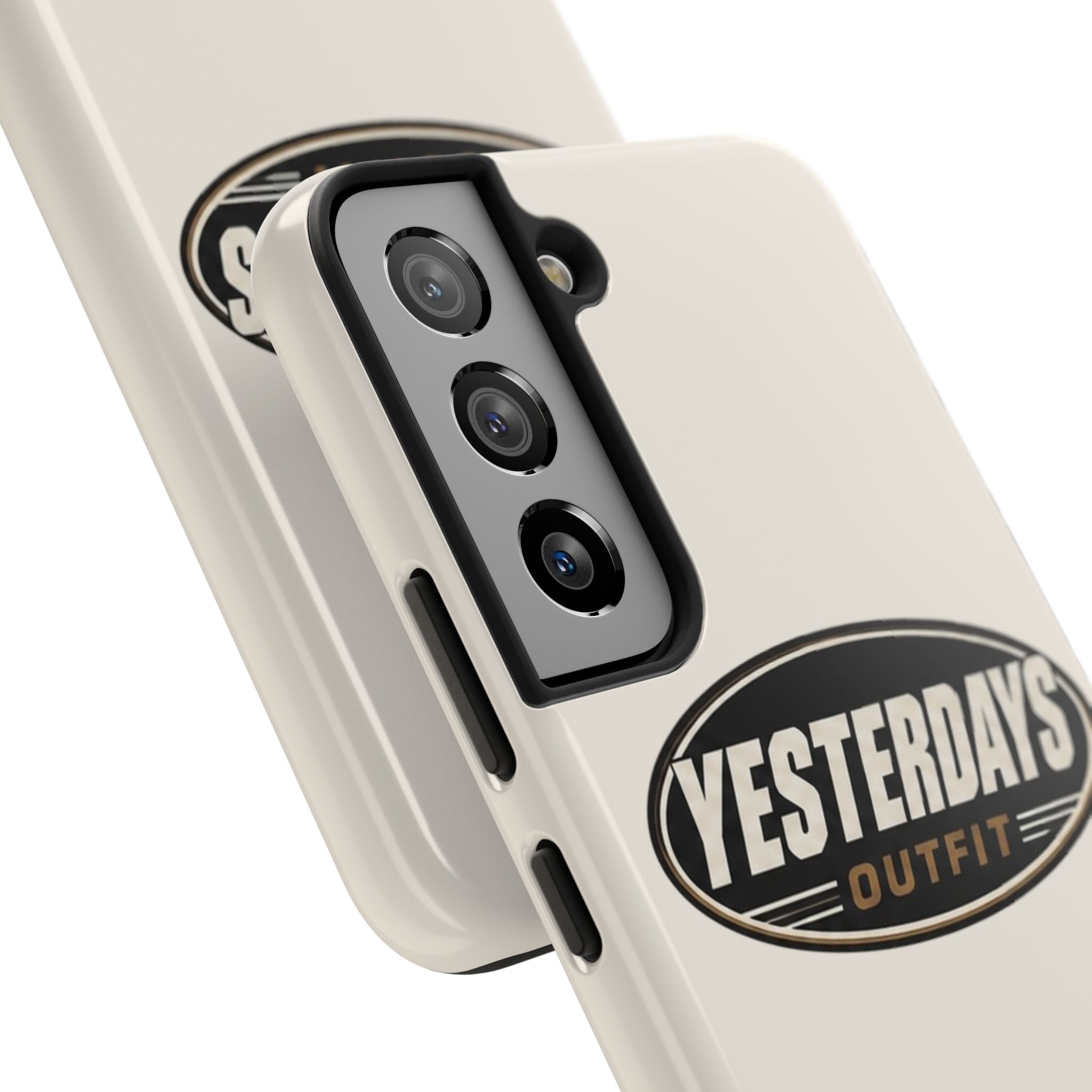 Yesterdays Outfit phone case | Tough Phone Cases, retro oval logo