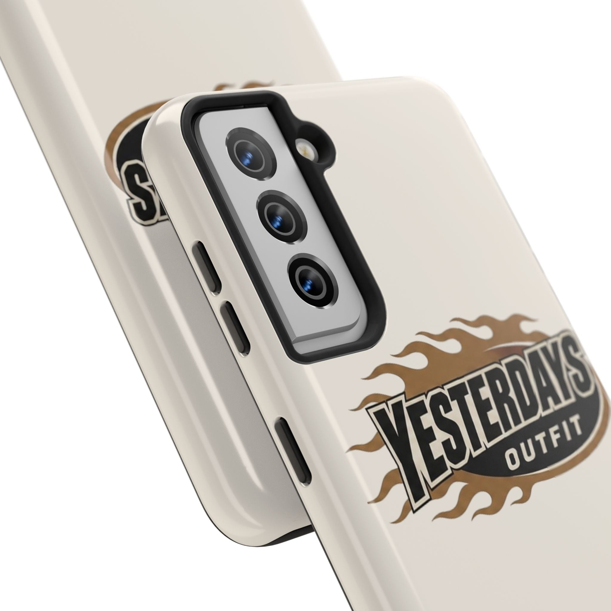 Yesterdays Outfit Flame Logo Phone Case | Tough Phone Case
