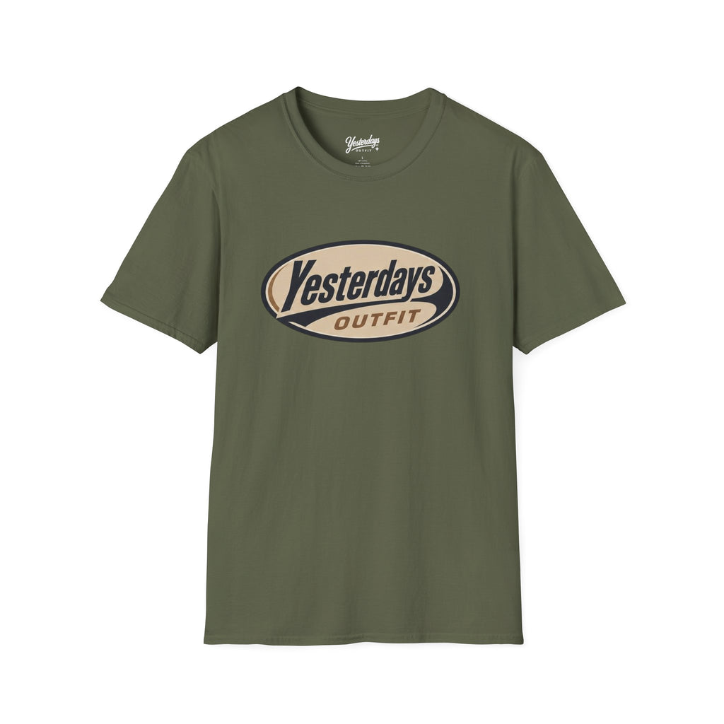 Yesterdays Outfit logo T-Shirt | vintage oval graphic tee