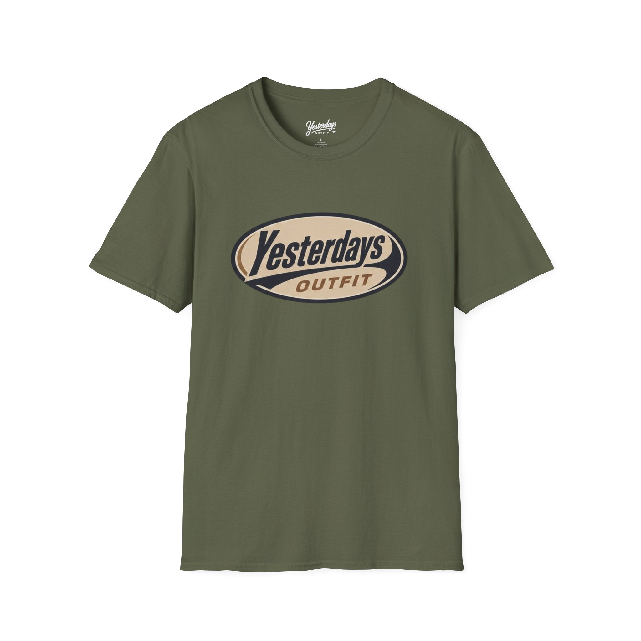 Yesterdays Outfit logo T-Shirt | vintage oval graphic tee