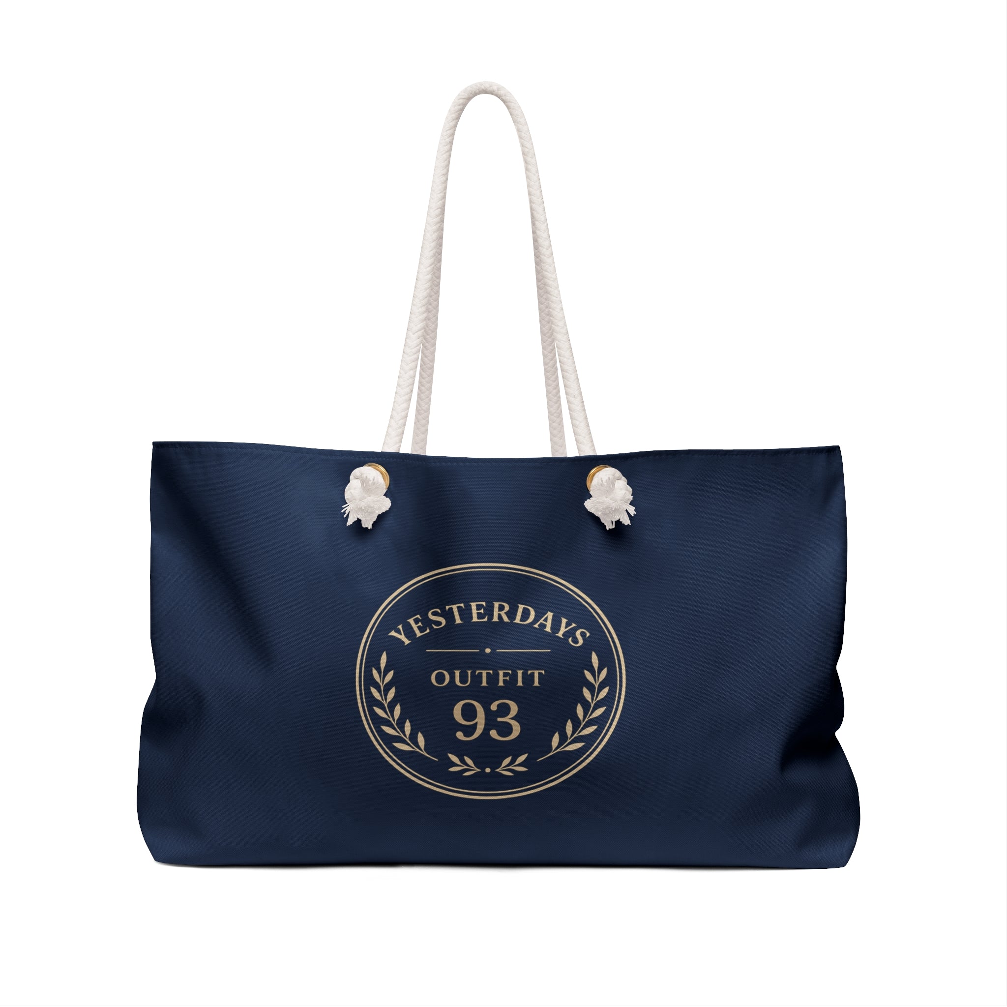 Yesterdays Outfit 93 Weekender Bag | Navy Laurel Tote