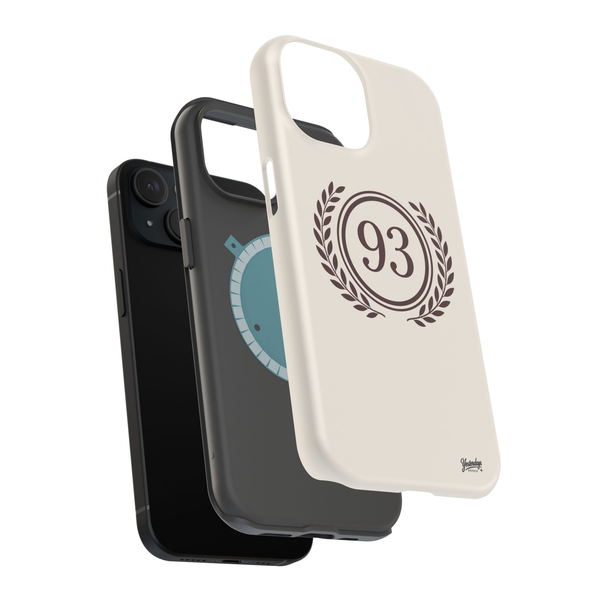 Laurel Wreath 93 Circle Phone Case | Magnetic Impact-Resistant Case