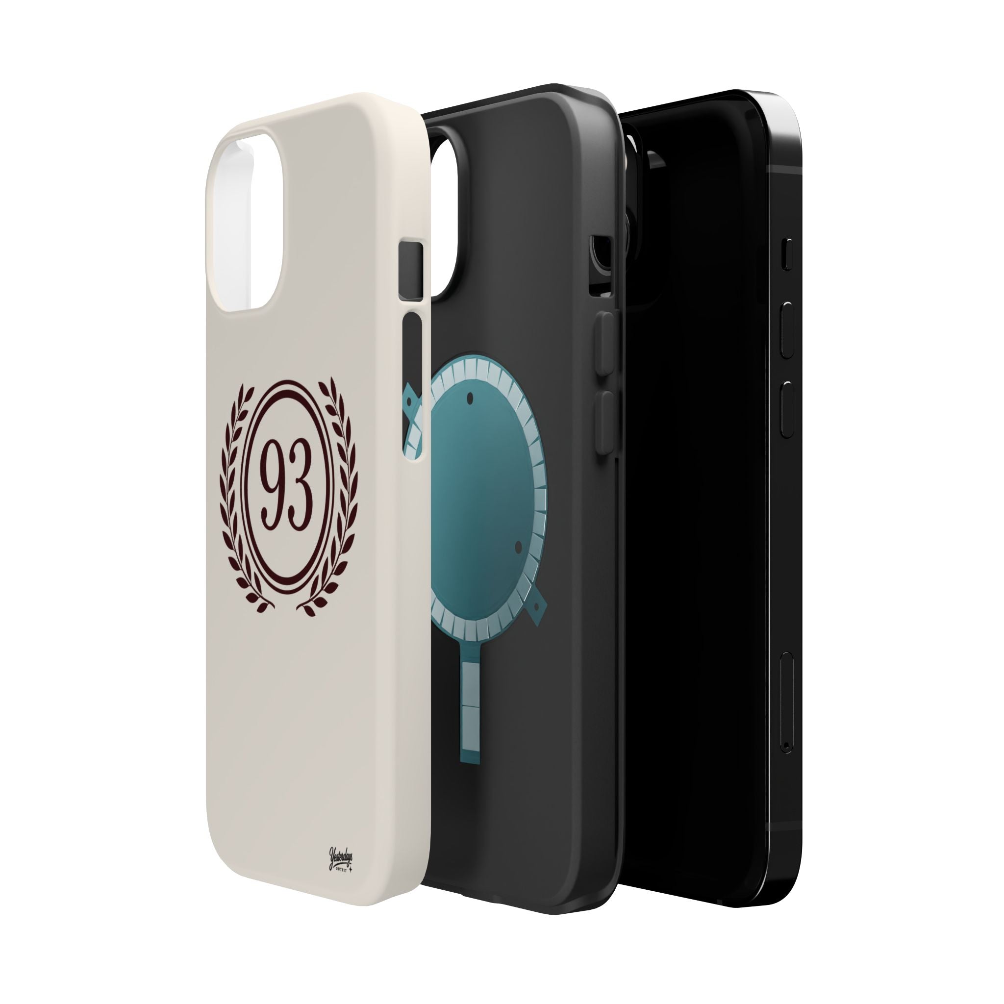 Laurel Wreath 93 Circle Phone Case | Magnetic Impact-Resistant Case