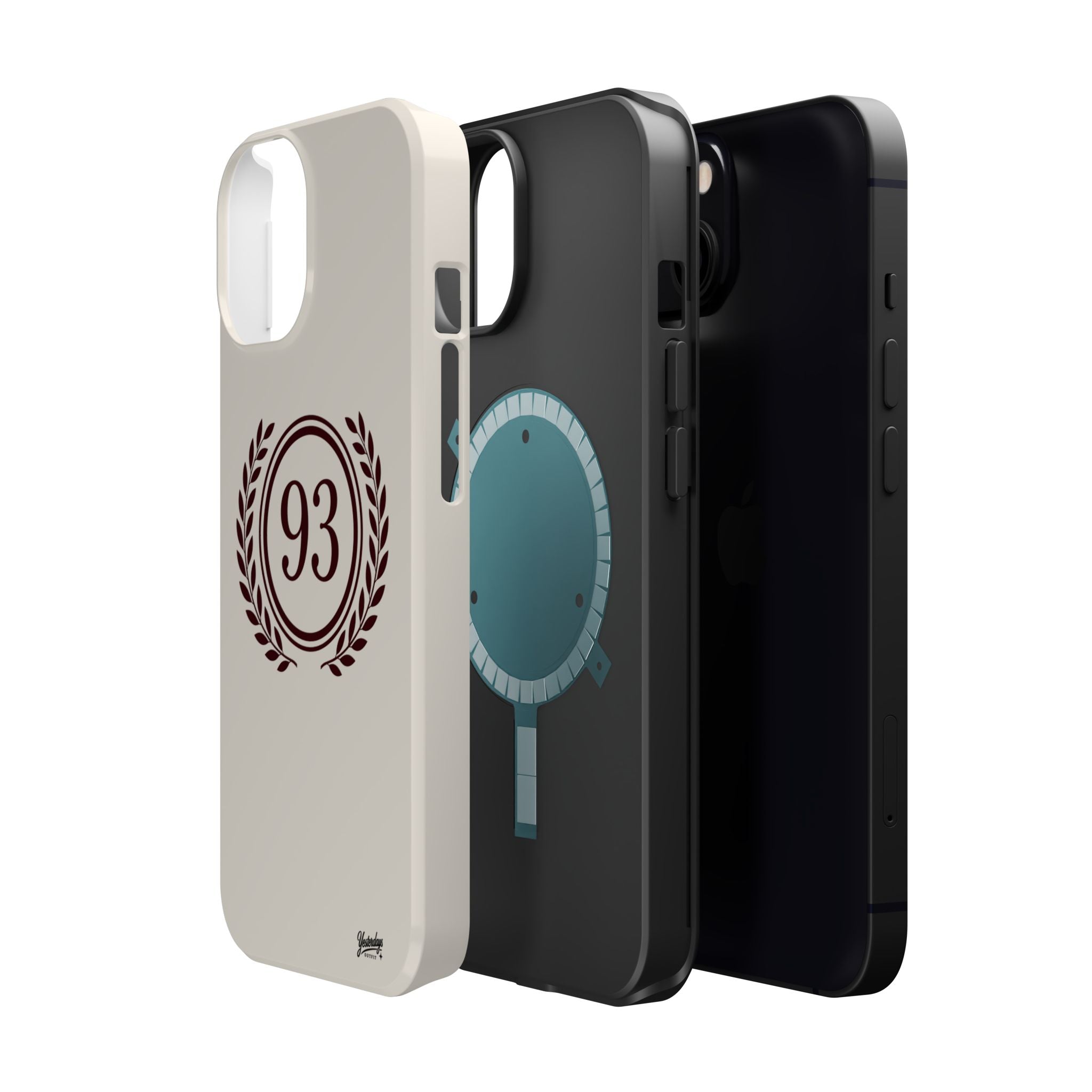 Laurel Wreath 93 Circle Phone Case | Magnetic Impact-Resistant Case