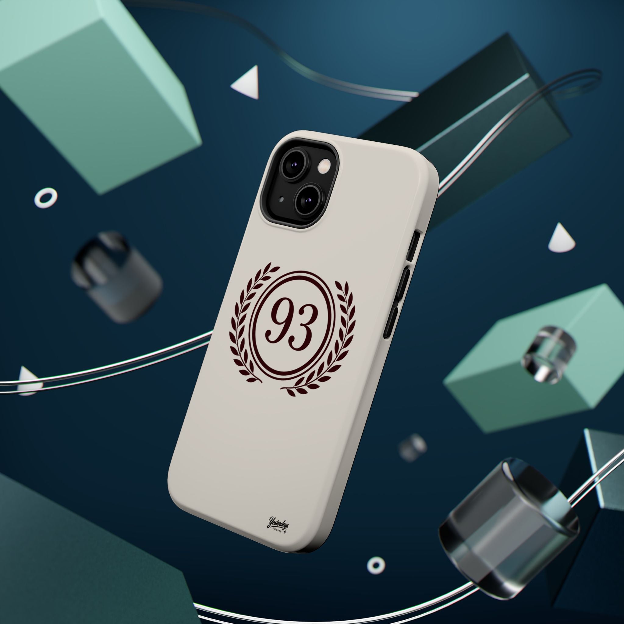 Laurel Wreath 93 Circle Phone Case | Magnetic Impact-Resistant Case