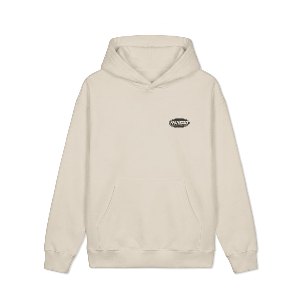 Yesterdays Outfit Laurel Crest Hoodie | Brown Vintage Logo Sweatshirt