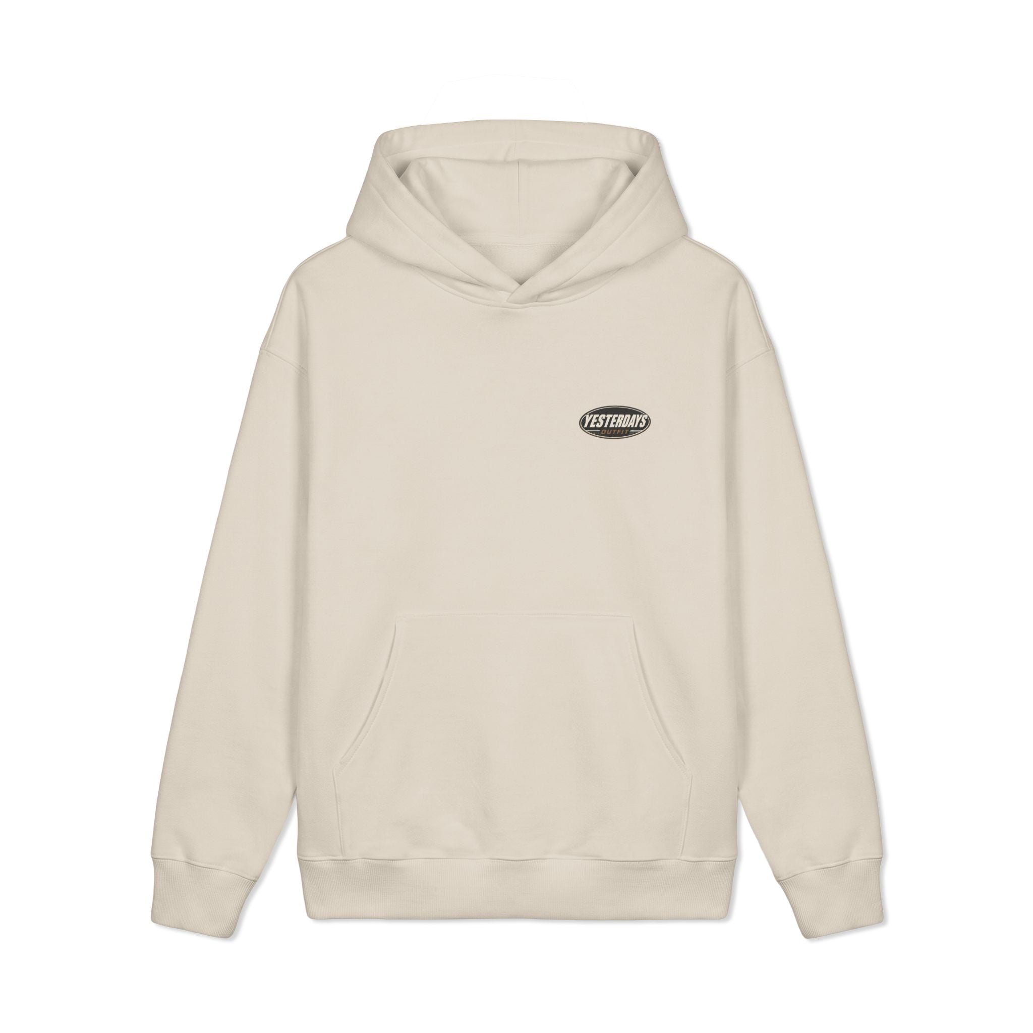Yesterdays Outfit Laurel Crest Hoodie | Brown Vintage Logo Sweatshirt