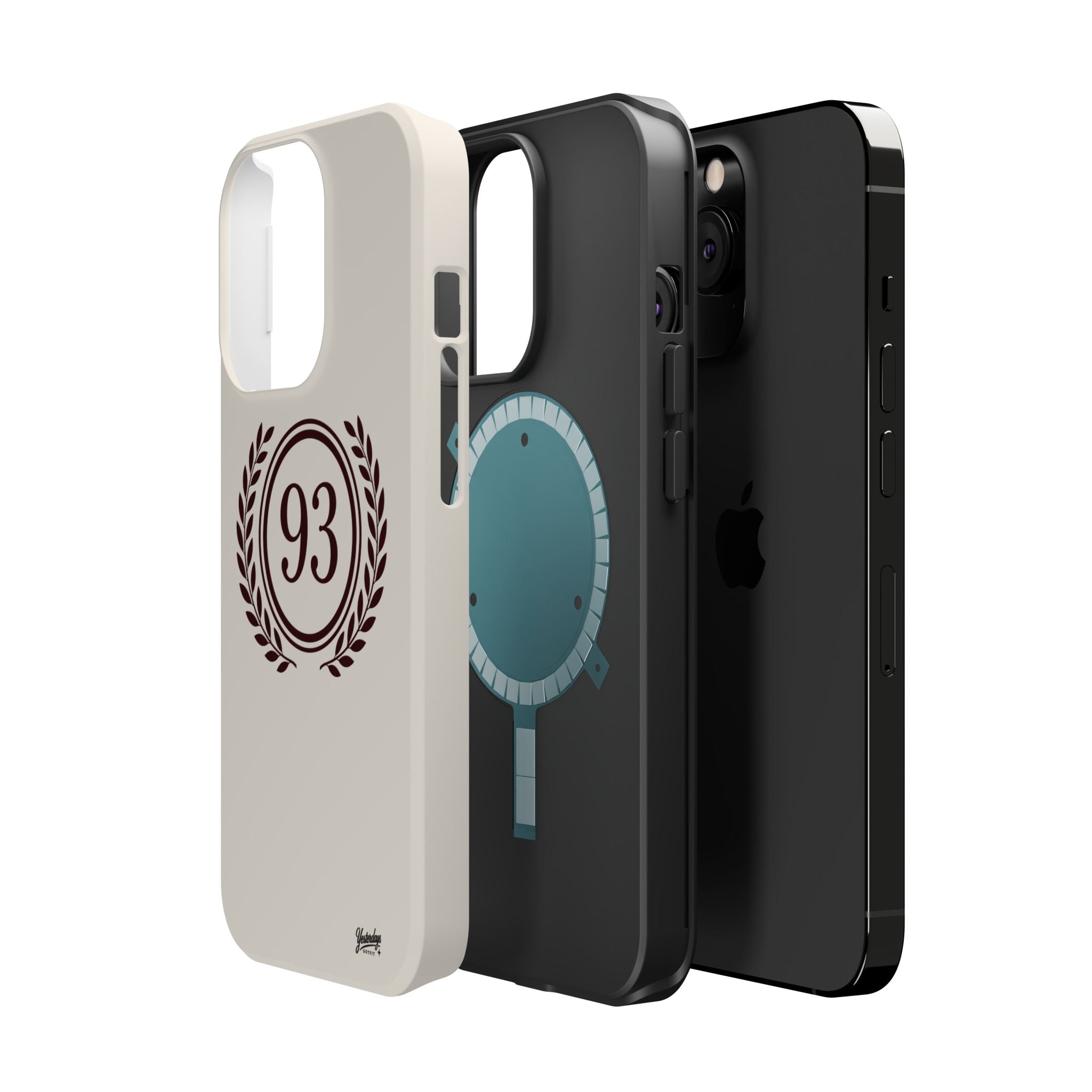 Laurel Wreath 93 Circle Phone Case | Magnetic Impact-Resistant Case
