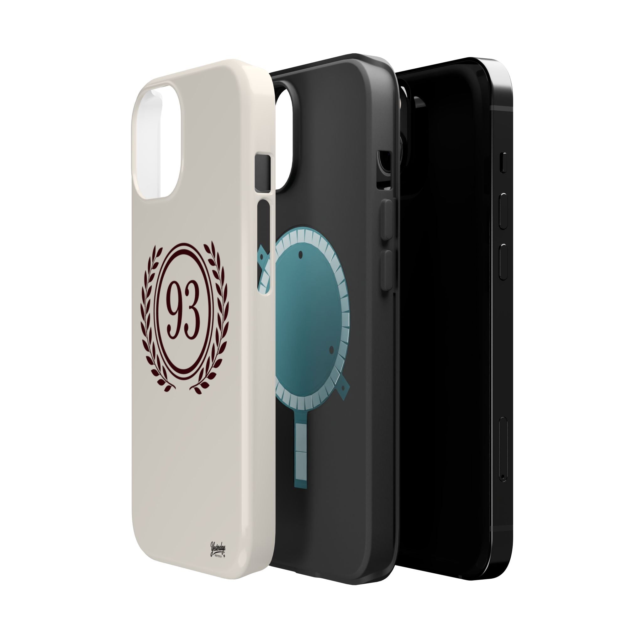 Laurel Wreath 93 Circle Phone Case | Magnetic Impact-Resistant Case