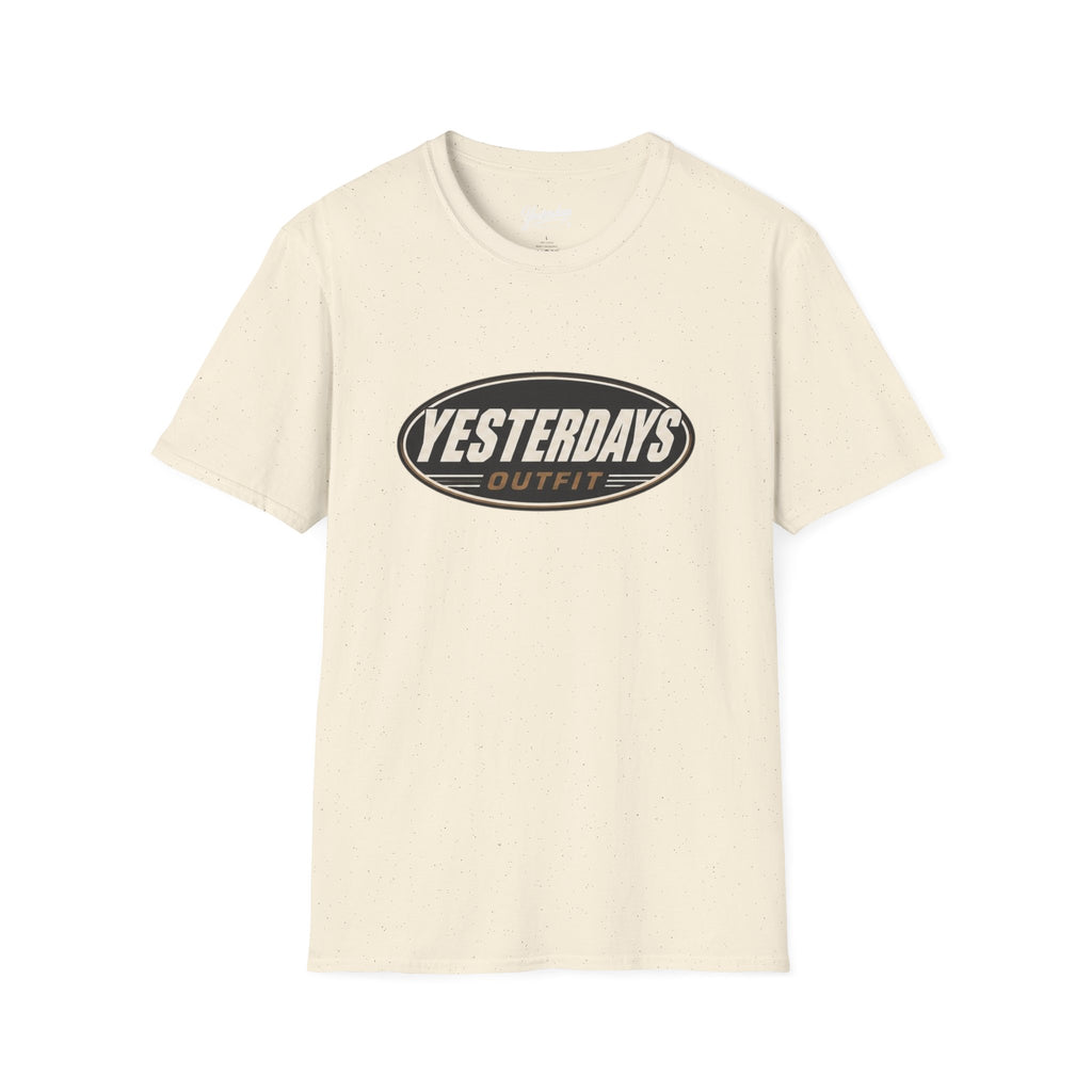 Yesterdays Outfit logo T-Shirt | Vintage oval graphic tee
