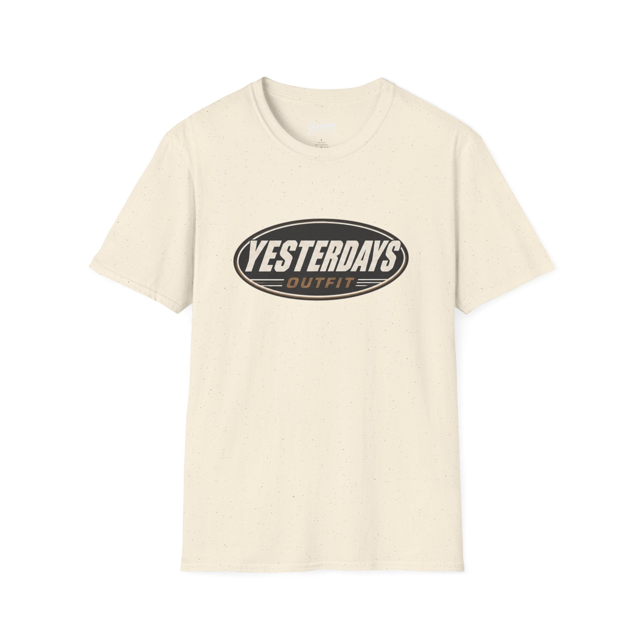Yesterdays Outfit logo T-Shirt | Vintage oval graphic tee