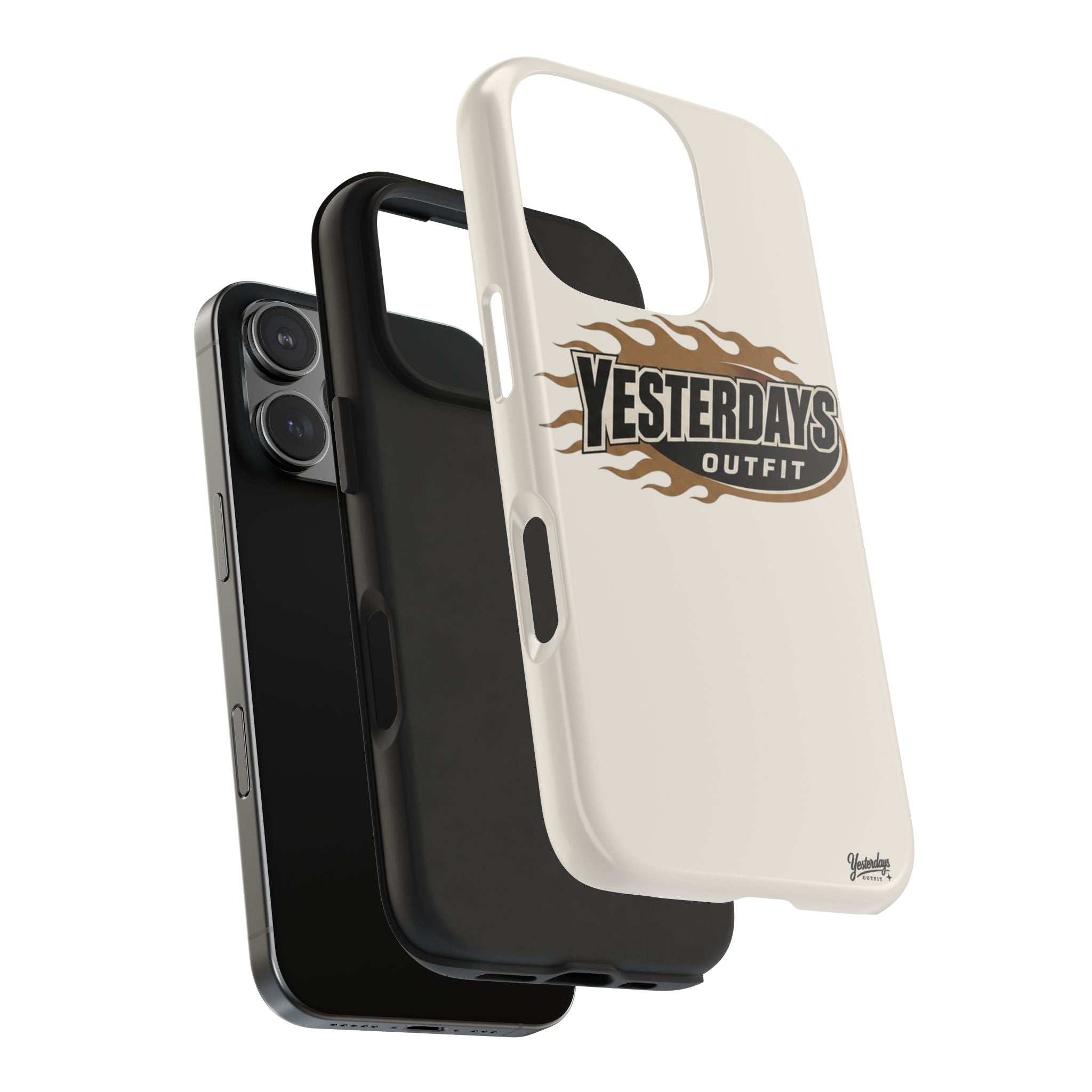 Yesterdays Outfit Flame Logo Phone Case | Tough Phone Case