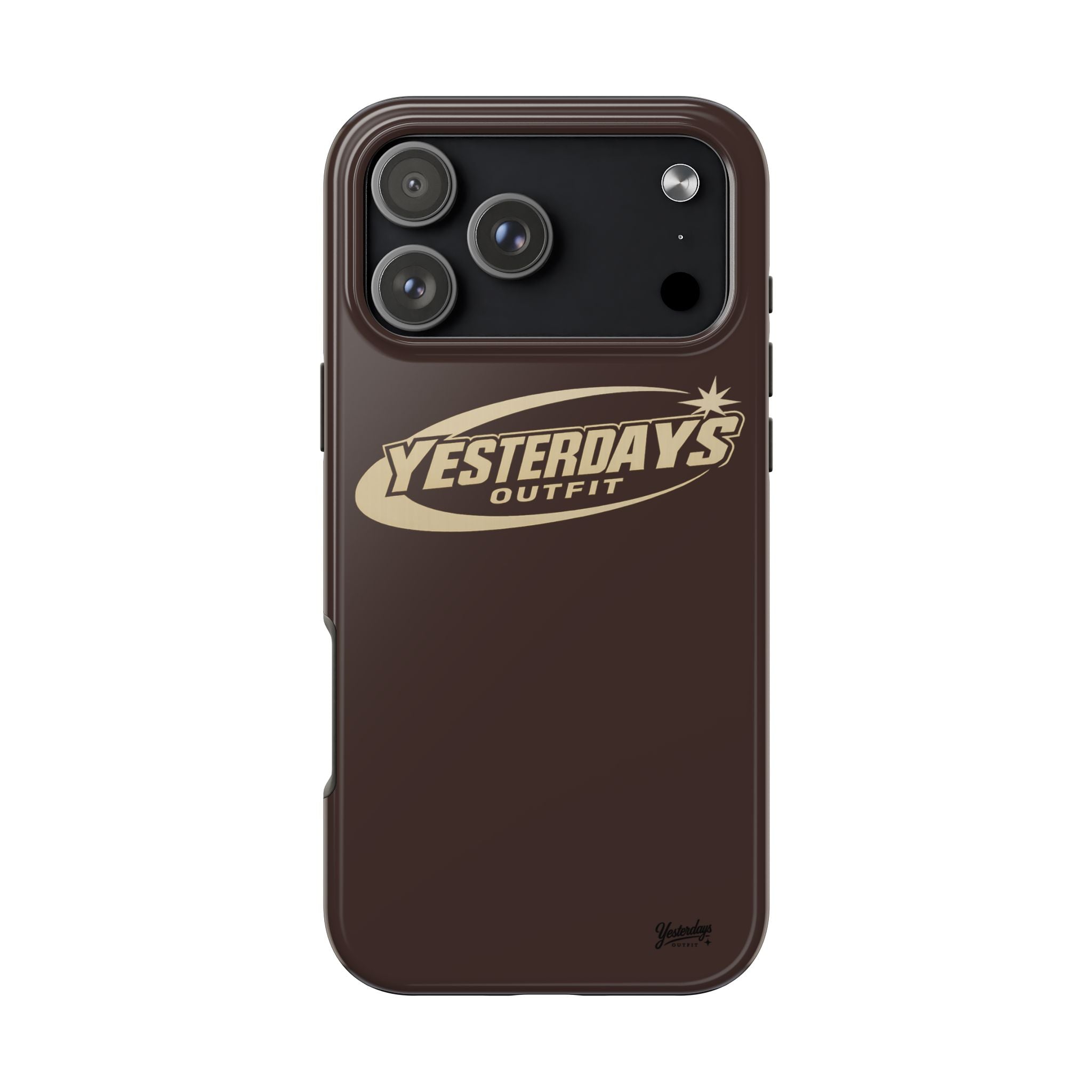 Yesterdays Outfit logo Tough Phone Case | Retro Badge Phone Case