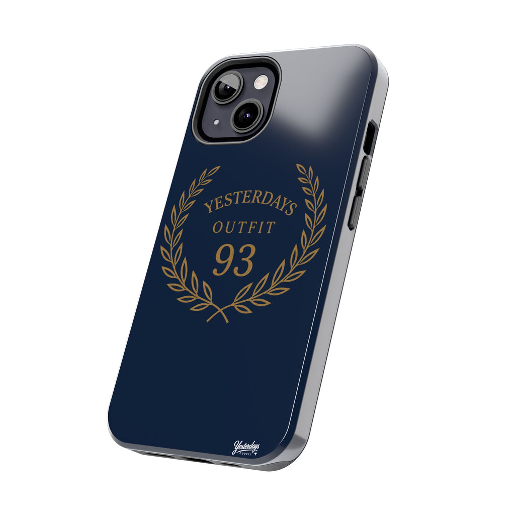 Yesterdays Outfit 93 Phone Case | Laurel Wreath Navy Protective Case