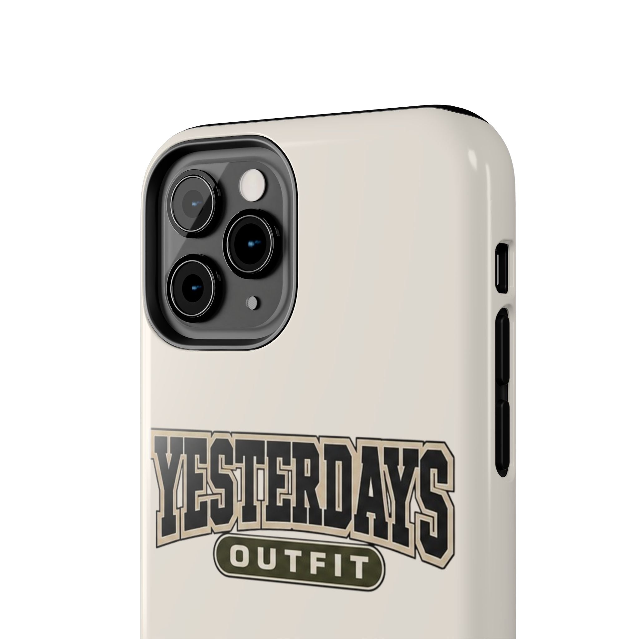Yesterdays Outfit Phone Case | Retro Collegiate Logo, Tough Phone Case