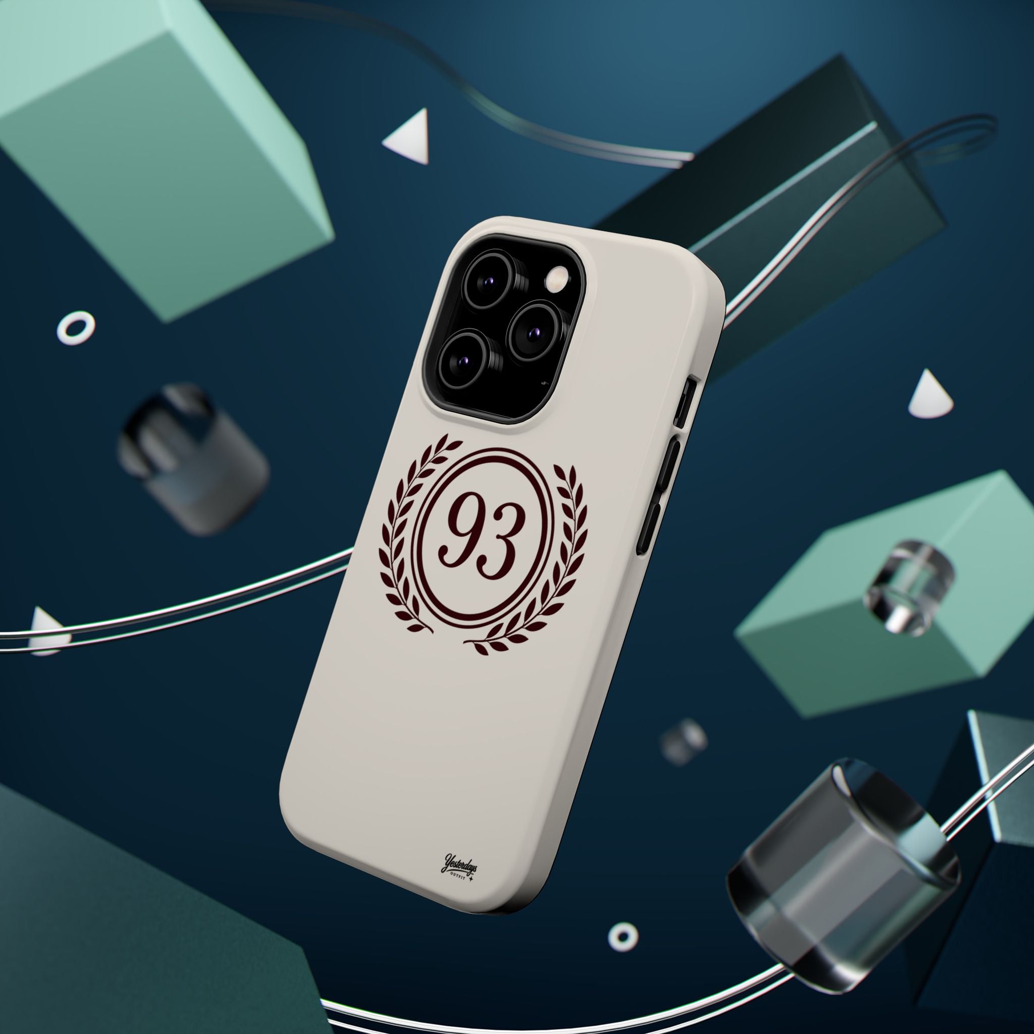Laurel Wreath 93 Circle Phone Case | Magnetic Impact-Resistant Case