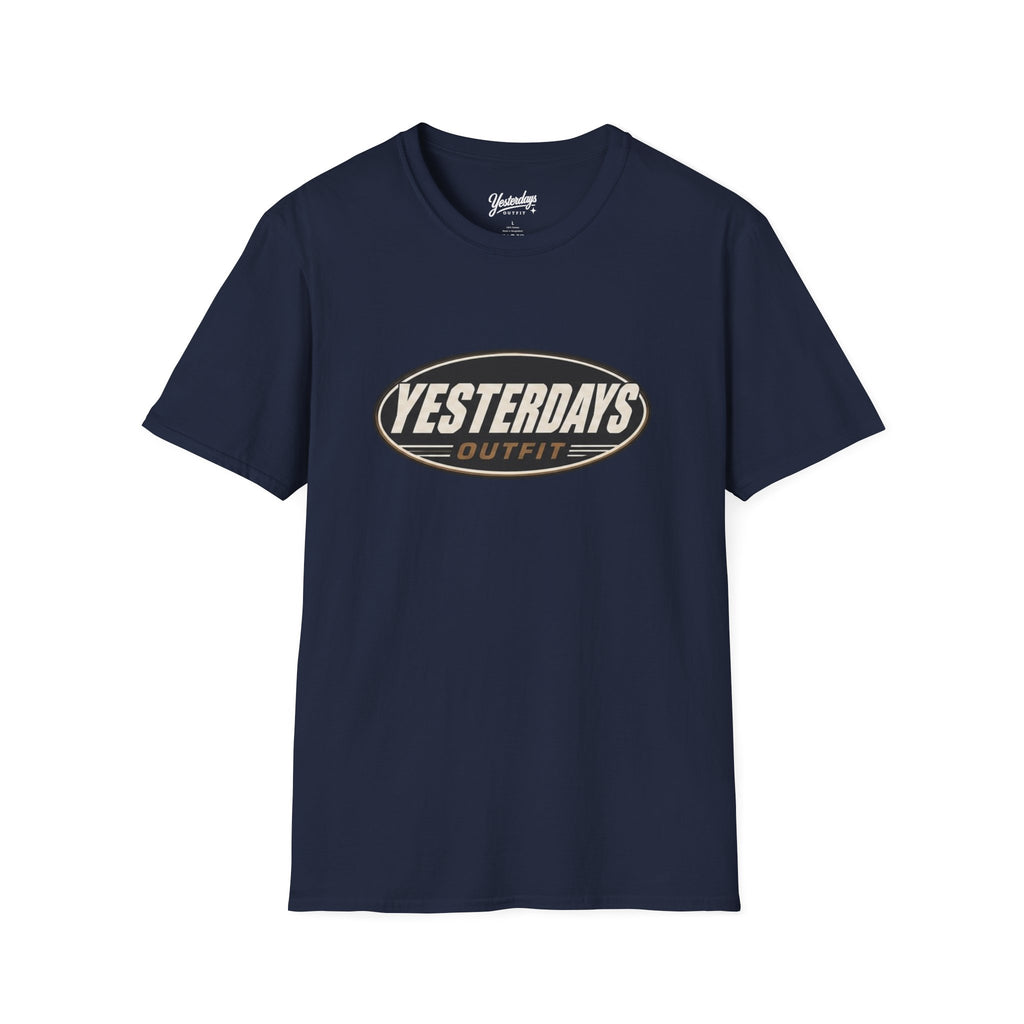 Yesterdays Outfit logo T-Shirt | Vintage oval graphic tee