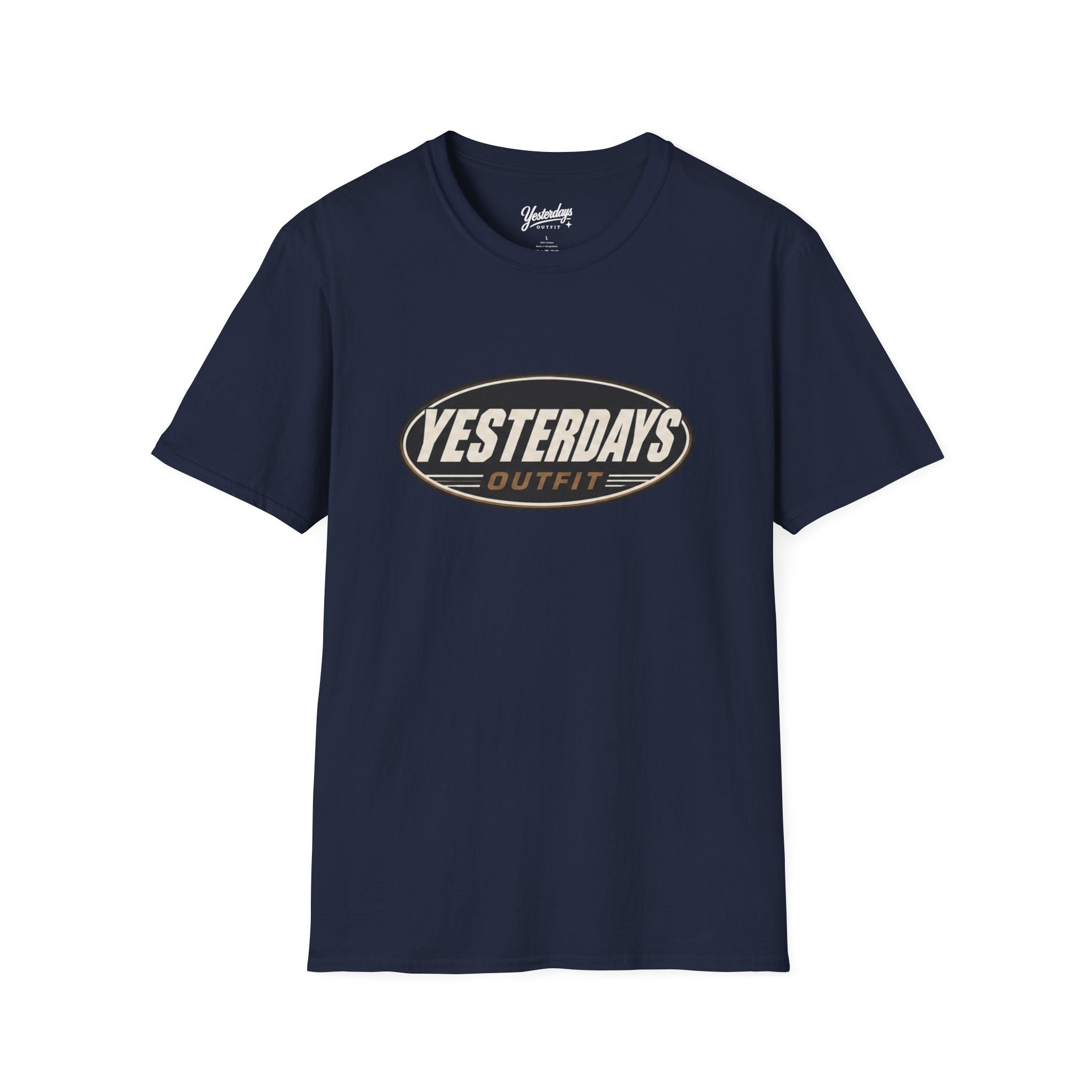 Yesterdays Outfit logo T-Shirt | Vintage oval graphic tee