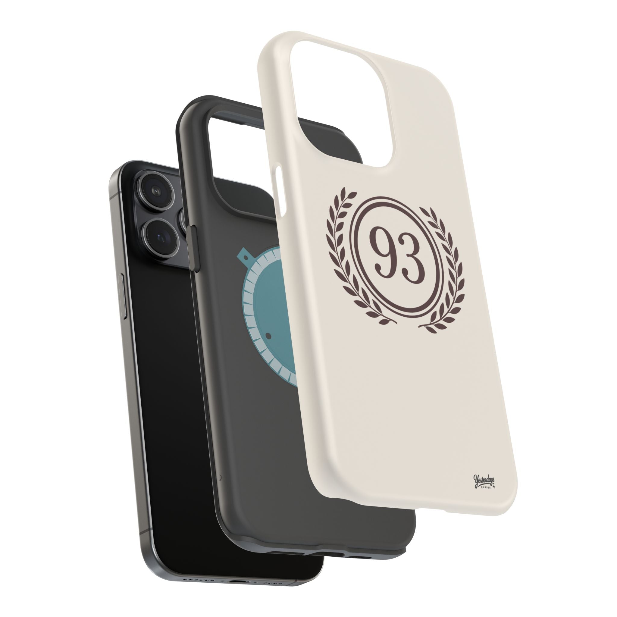 Laurel Wreath 93 Circle Phone Case | Magnetic Impact-Resistant Case