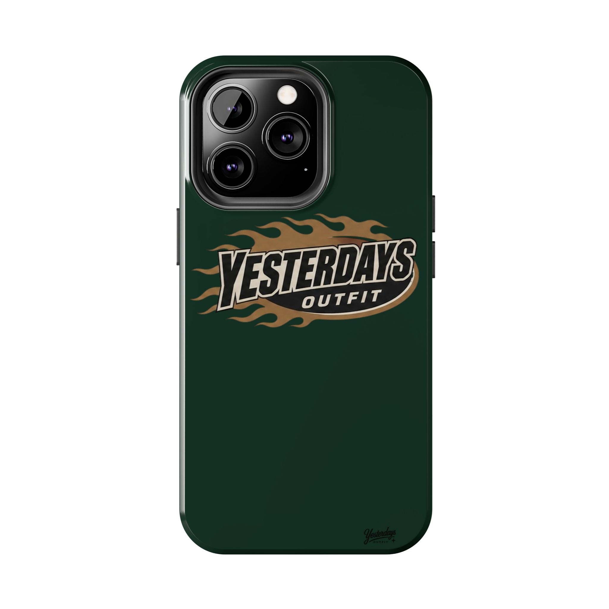 Yesterdays Outfit Flame Logo phone case | Tough Phone Cases
