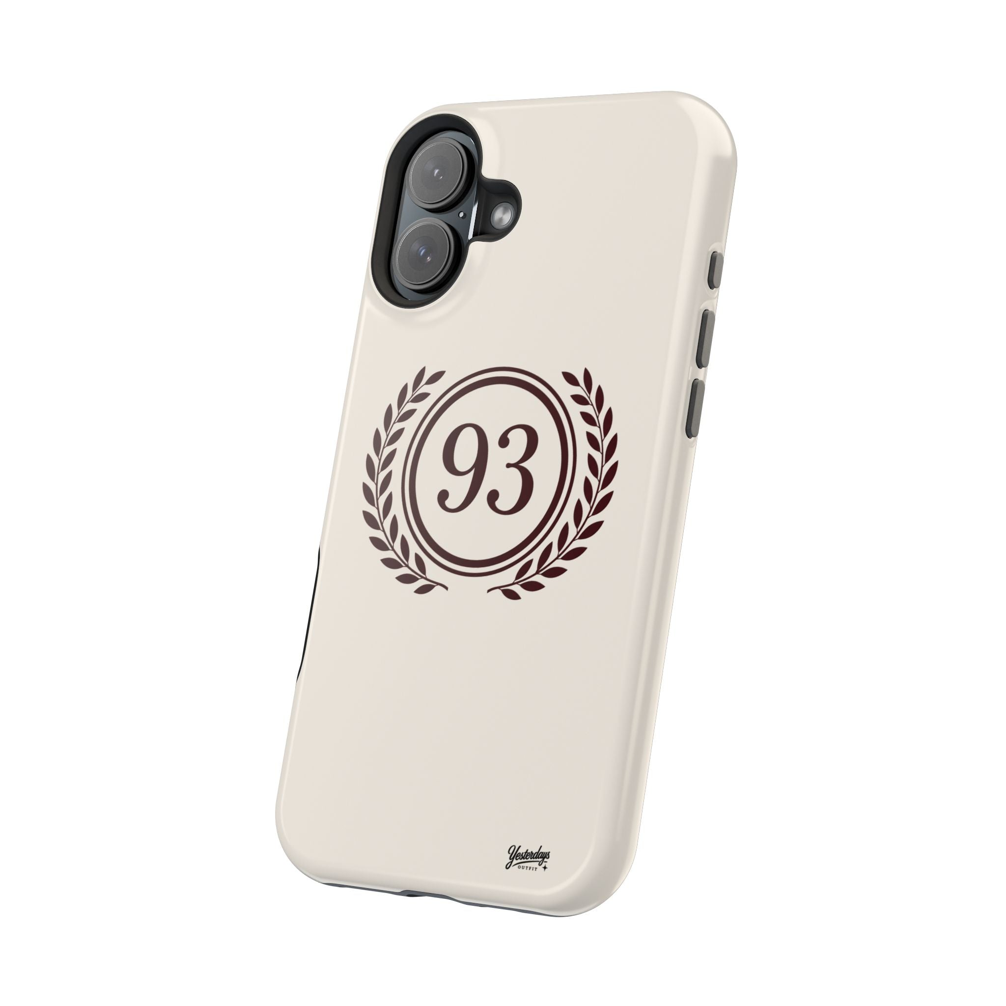 Laurel Wreath 93 Circle Phone Case | Magnetic Impact-Resistant Case