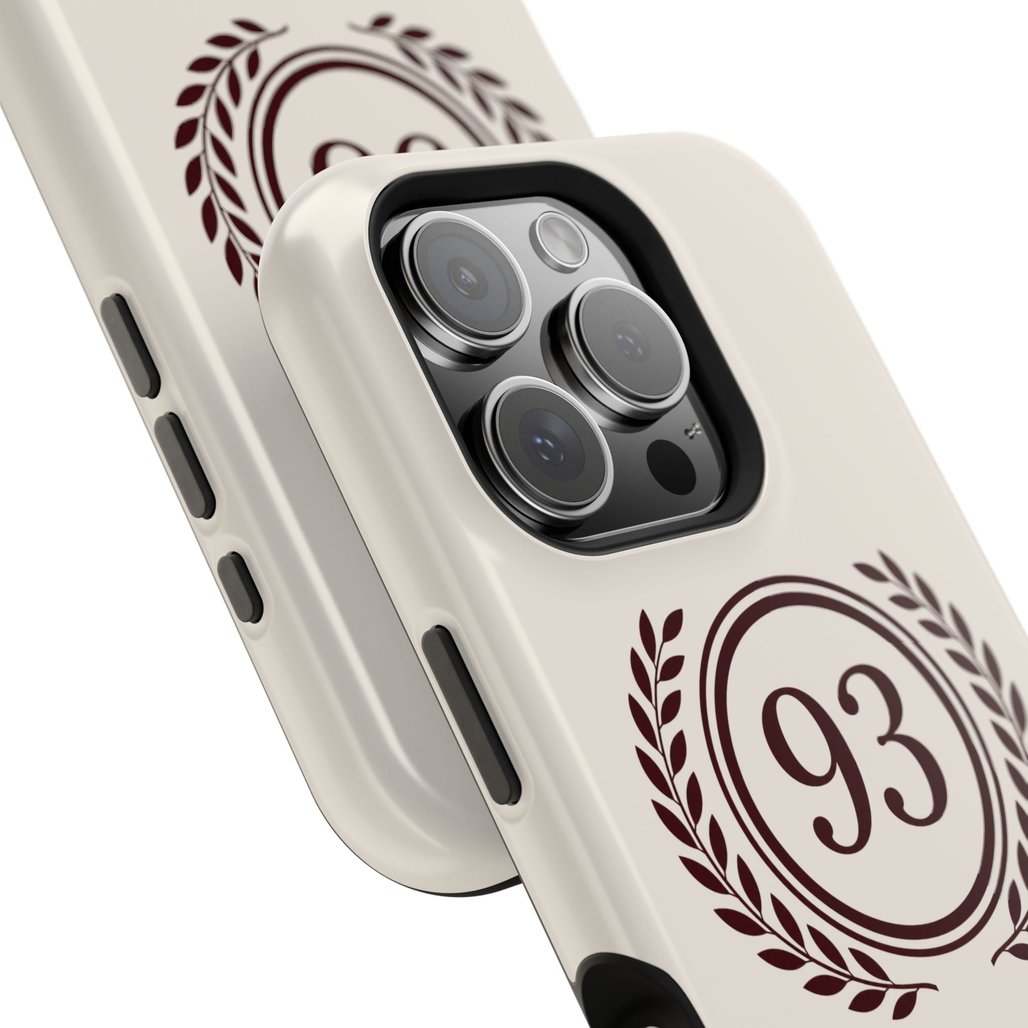 Laurel Wreath 93 Circle Phone Case | Magnetic Impact-Resistant Case