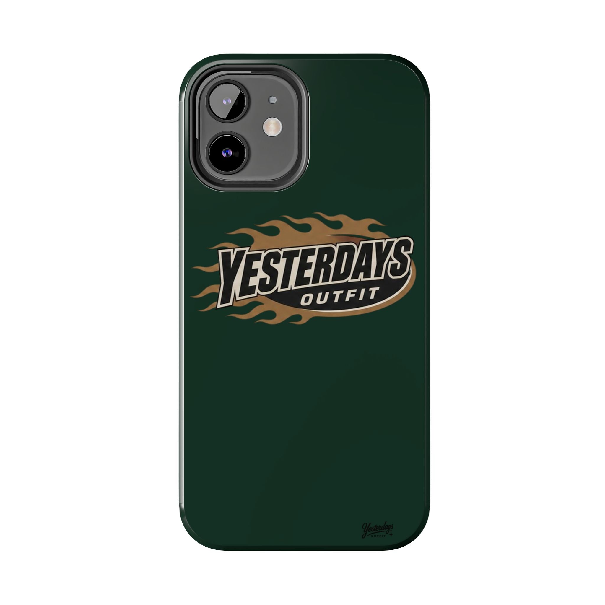 Yesterdays Outfit Flame Logo phone case | Tough Phone Cases