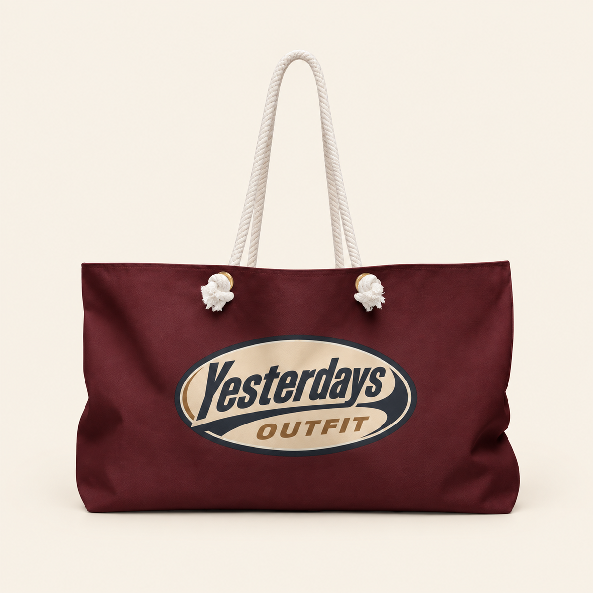 Classic Heritage Getaway Bag - Burgundy