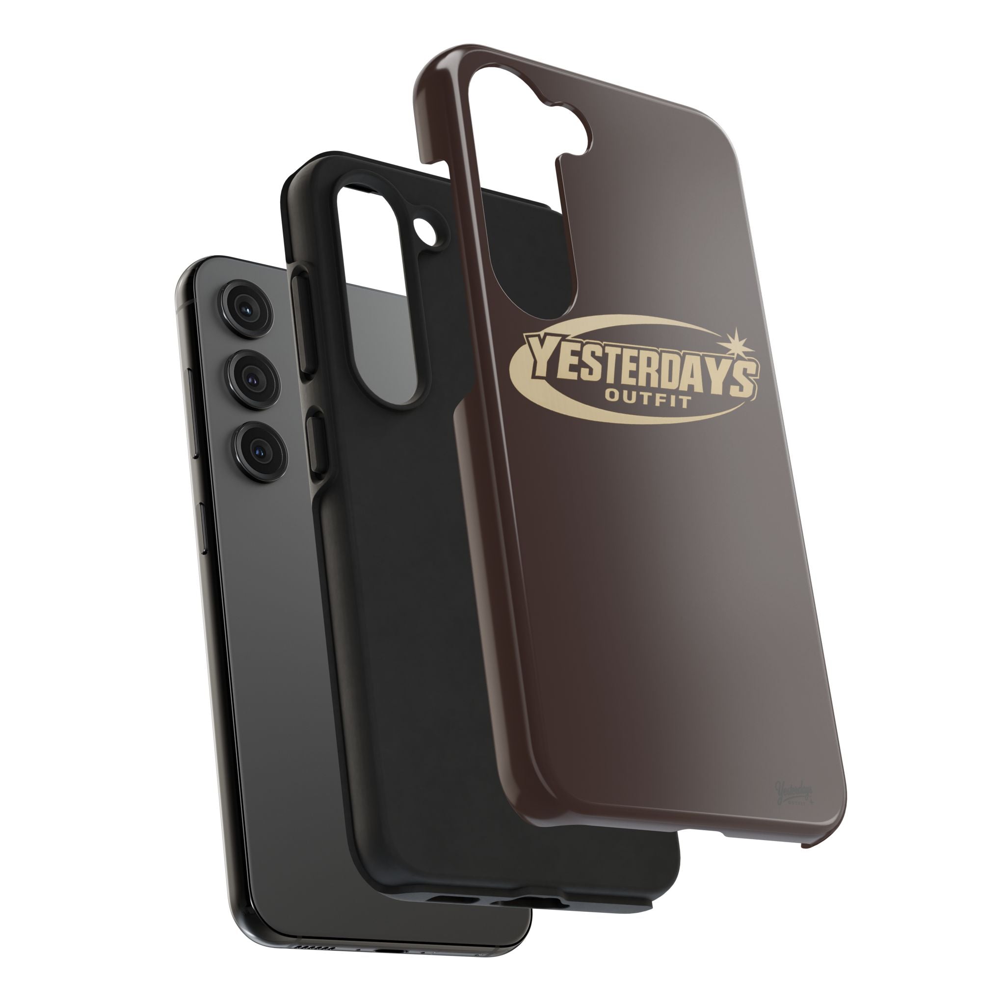 Yesterdays Outfit logo Tough Phone Case | Retro Badge Phone Case