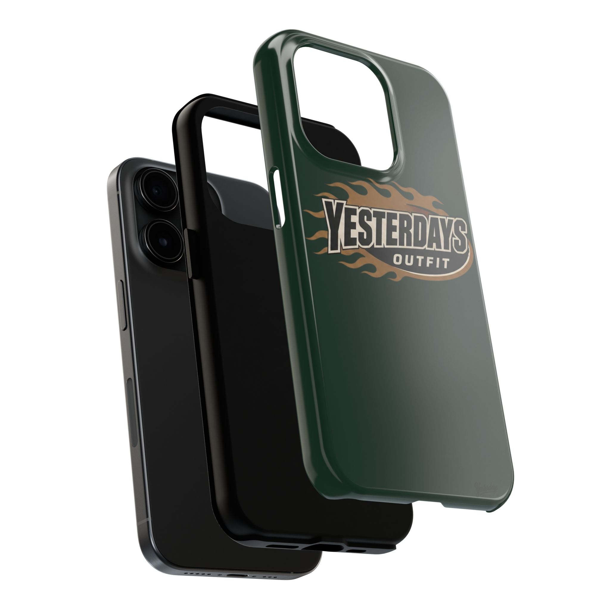 Yesterdays Outfit Flame Logo phone case | Tough Phone Cases