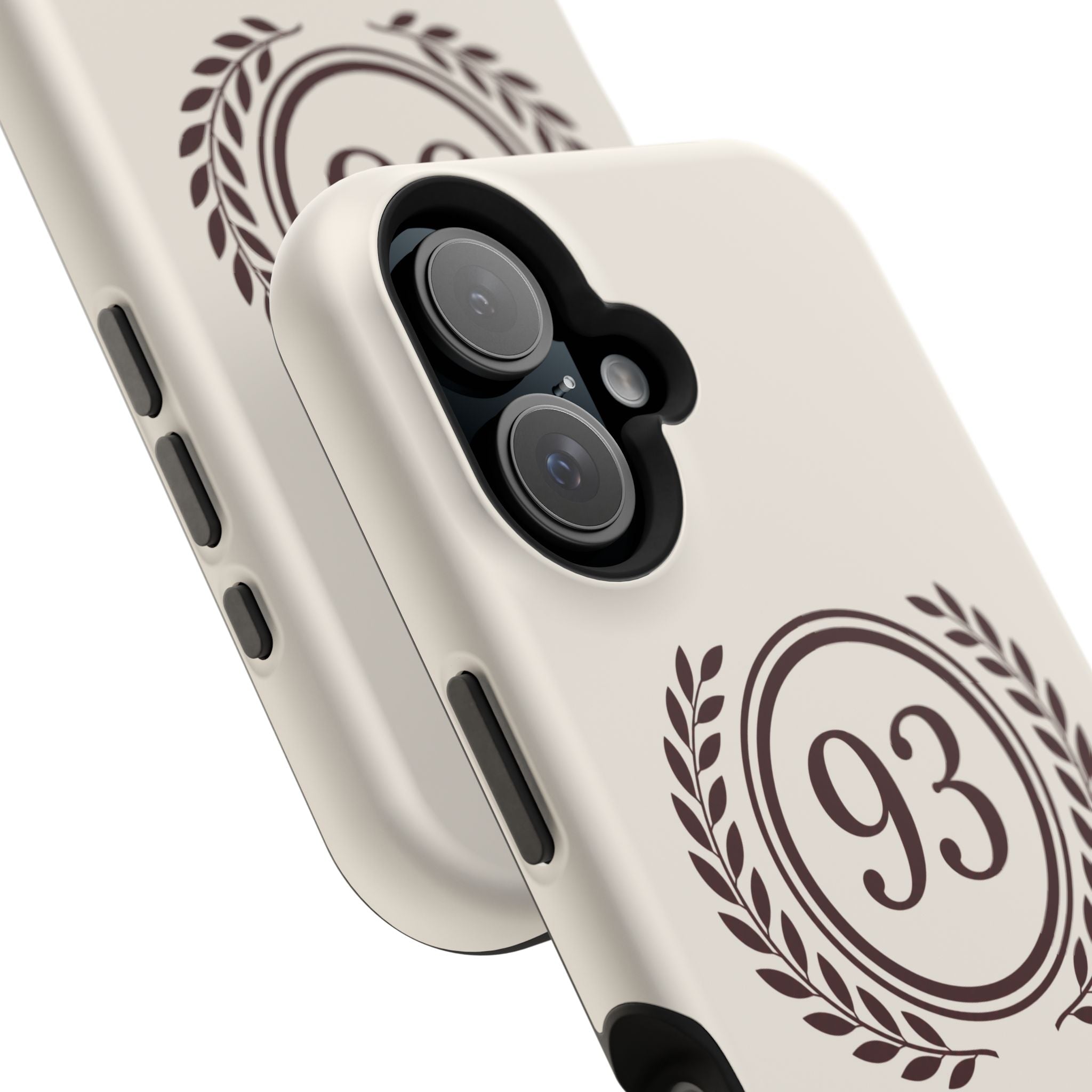 Laurel Wreath 93 Circle Phone Case | Magnetic Impact-Resistant Case
