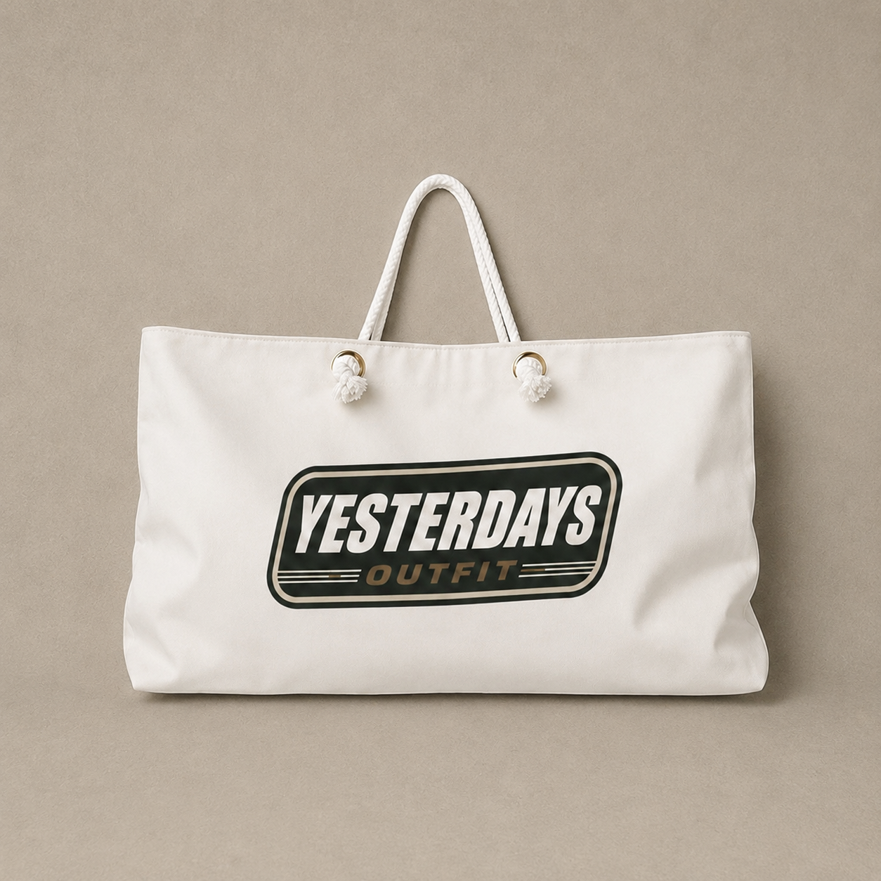 Foundry Blaze | Ecru Getaway Bag