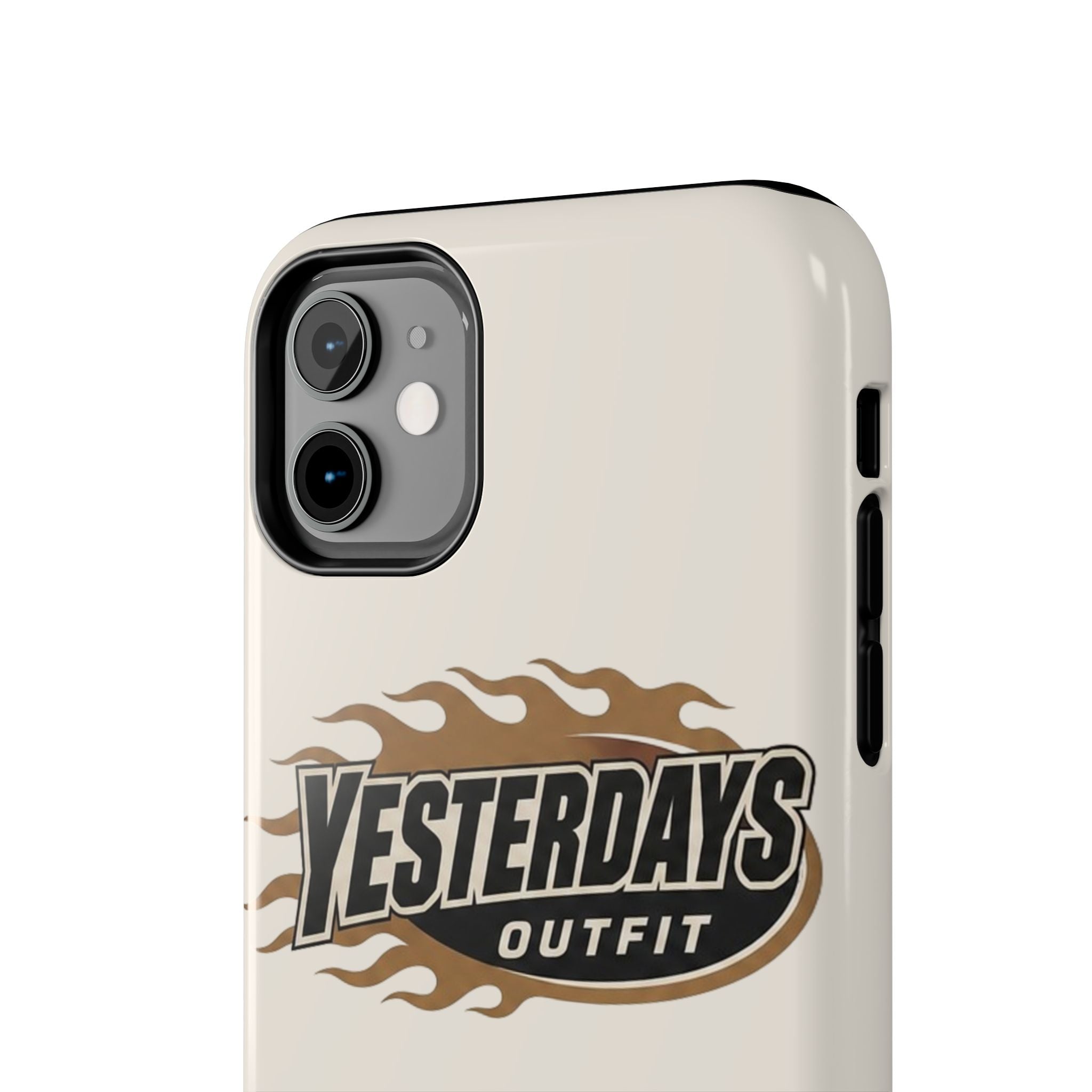 Yesterdays Outfit Flame Logo Phone Case | Tough Phone Case