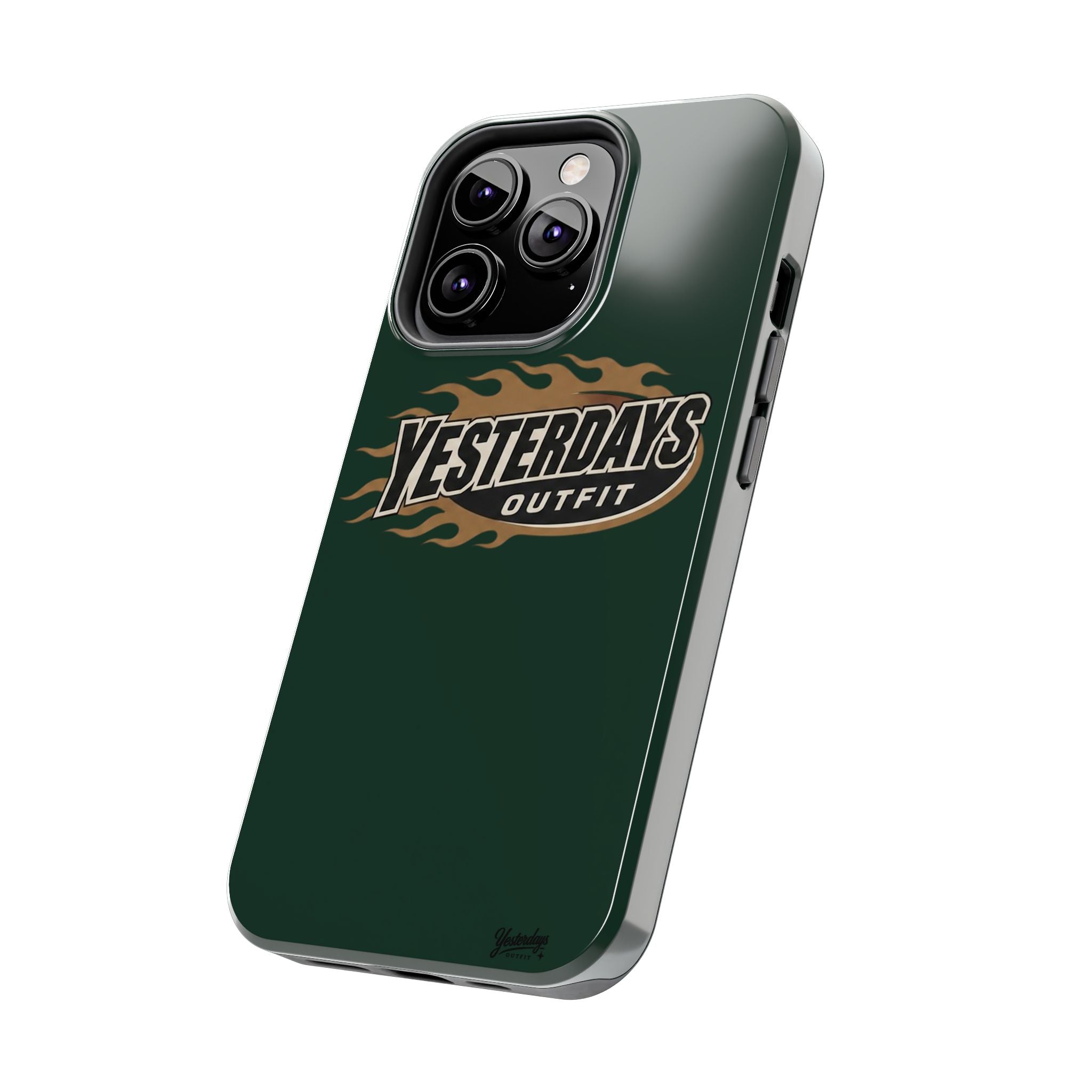 Yesterdays Outfit Flame Logo phone case | Tough Phone Cases