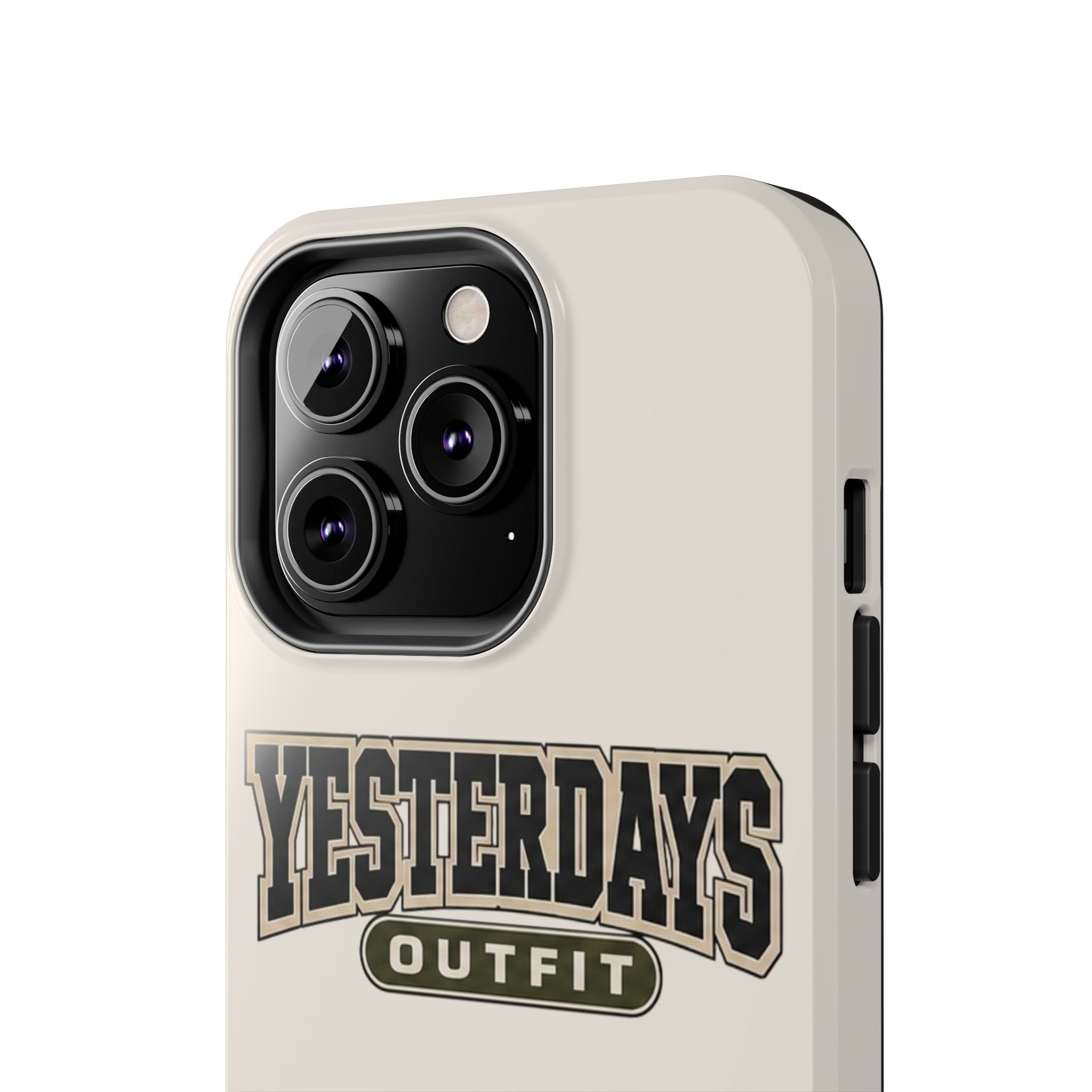 Yesterdays Outfit Phone Case | Retro Collegiate Logo, Tough Phone Case