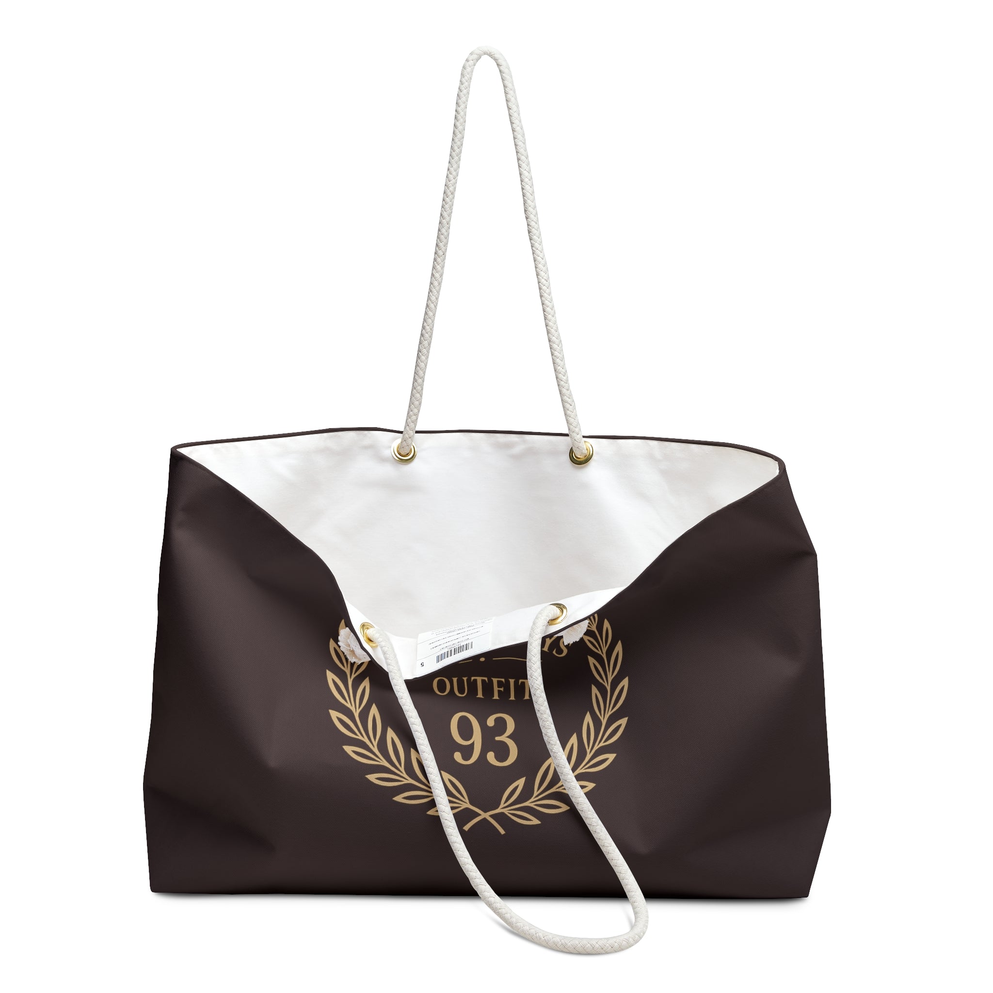 Yesterdays Outfit 93 Crest | Brown Weekender Bag